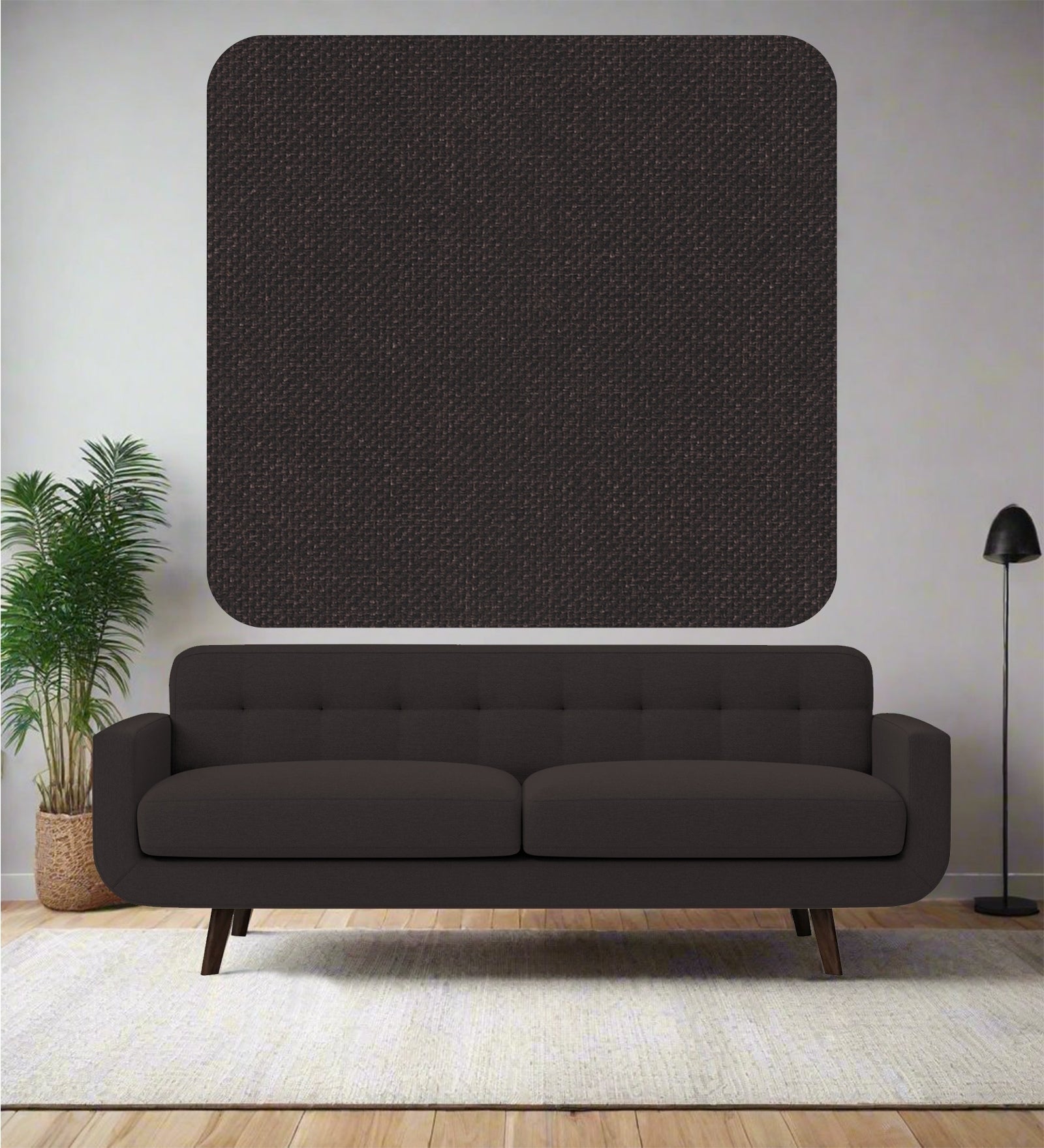Lenin Crypto Fabric Pebble Brown 130 Code - Febonic Living