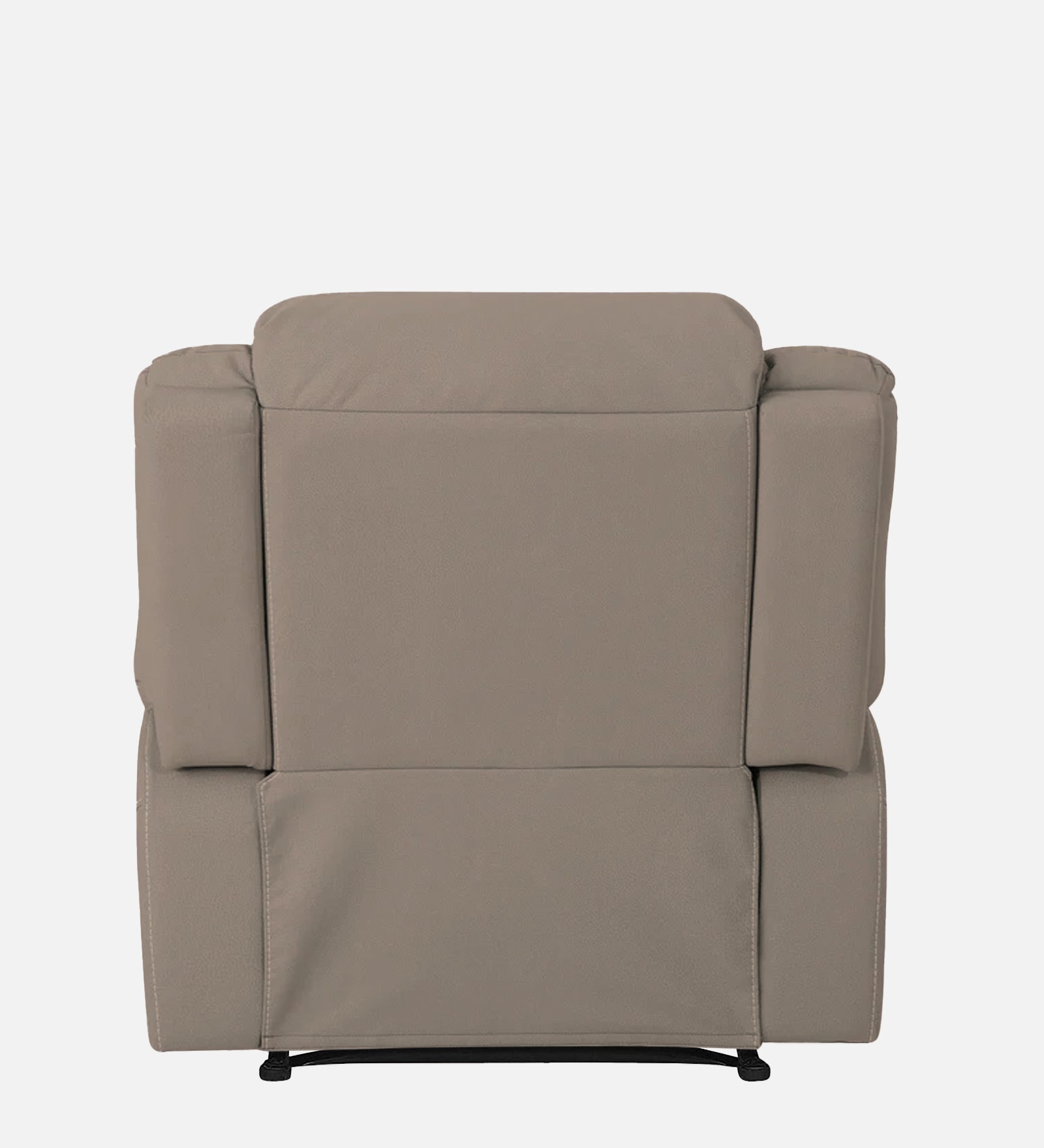 Adley Fabric 1 Seater Manual Recliner In Khaki Beige Colour - Febonic Living