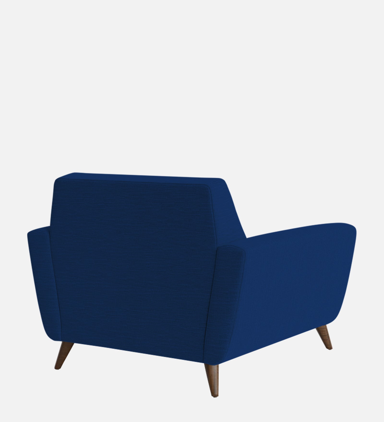 Jasmin Fabric 1 Seater Sofa In Royal Blue Colour - Febonic Living