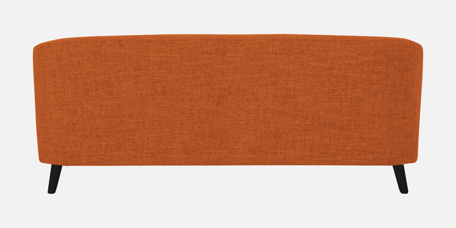 Casper Fabric 3 Seater Sofa In Vivid Orange Colour - Febonic Living