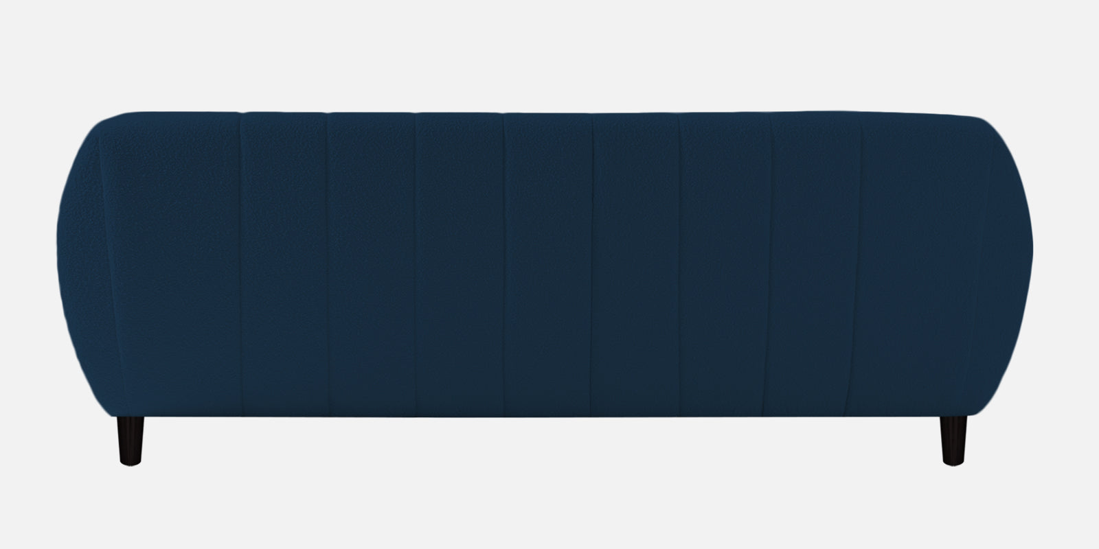 Nesco Boucle Fabric 3 Seater Sofa in Danim Blue Colour