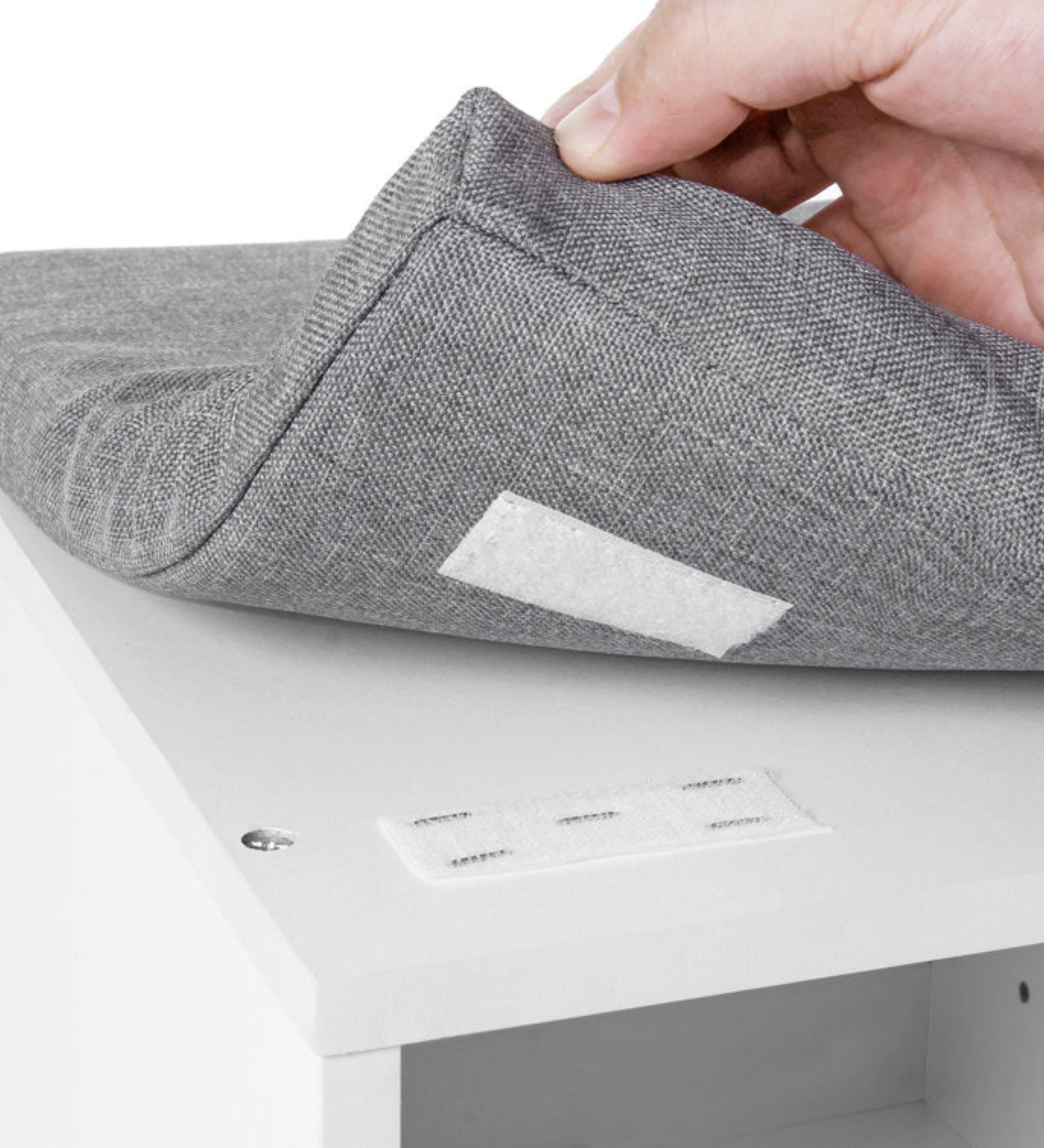 Ijaz Shoe Rack In Frosty White Finish - Febonic Living