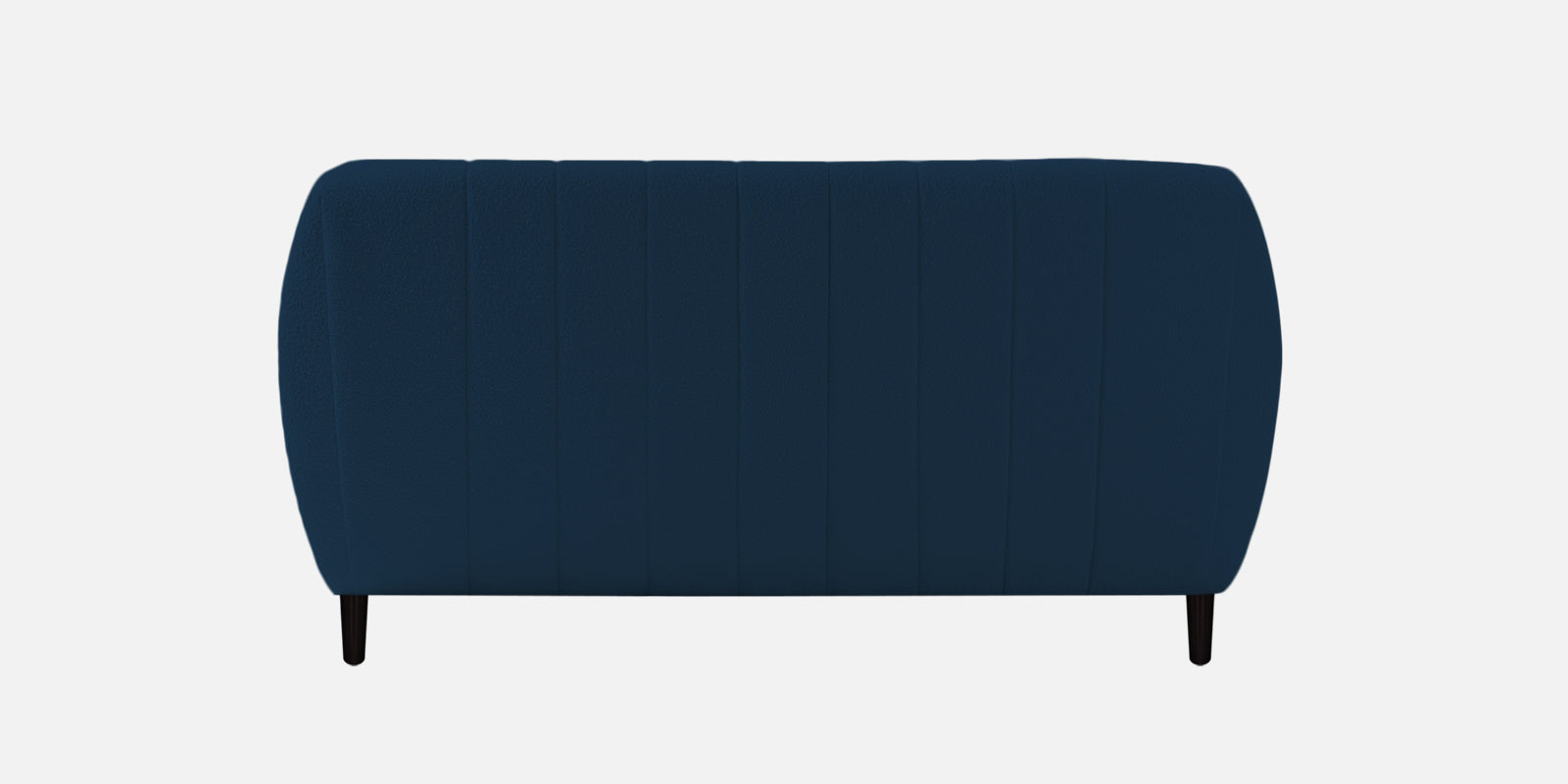 Nesco Boucle Fabric 2 Seater Sofa In Danim Blue Colour - Febonic Living