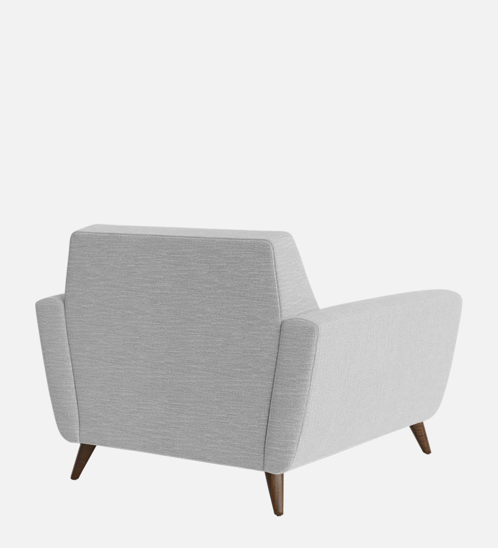 Jasmin Fabric 1 Seater Sofa In Lit Grey Colour - Febonic Living