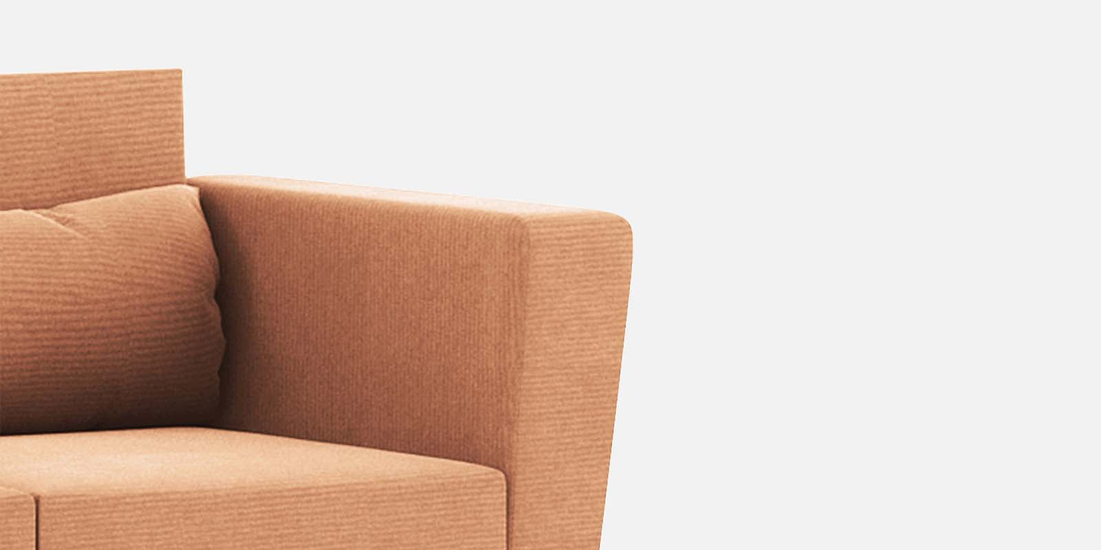 Tokyo Fabric 2 Seater Sofa In Cosmic Beige Colour - Febonic Living