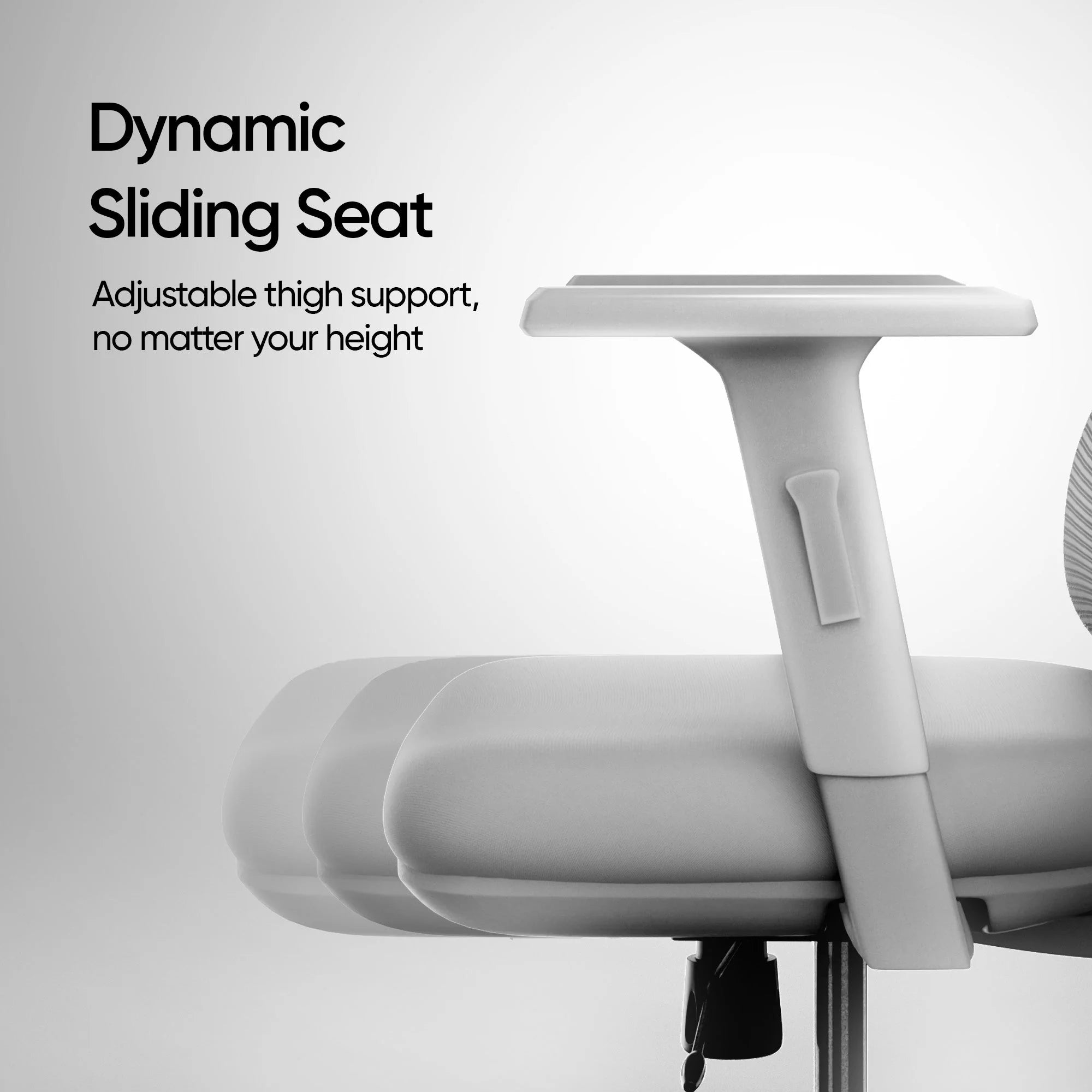 ERO Mesh Ergonomic Office Chair In Latty Grey Colour - Febonic Living