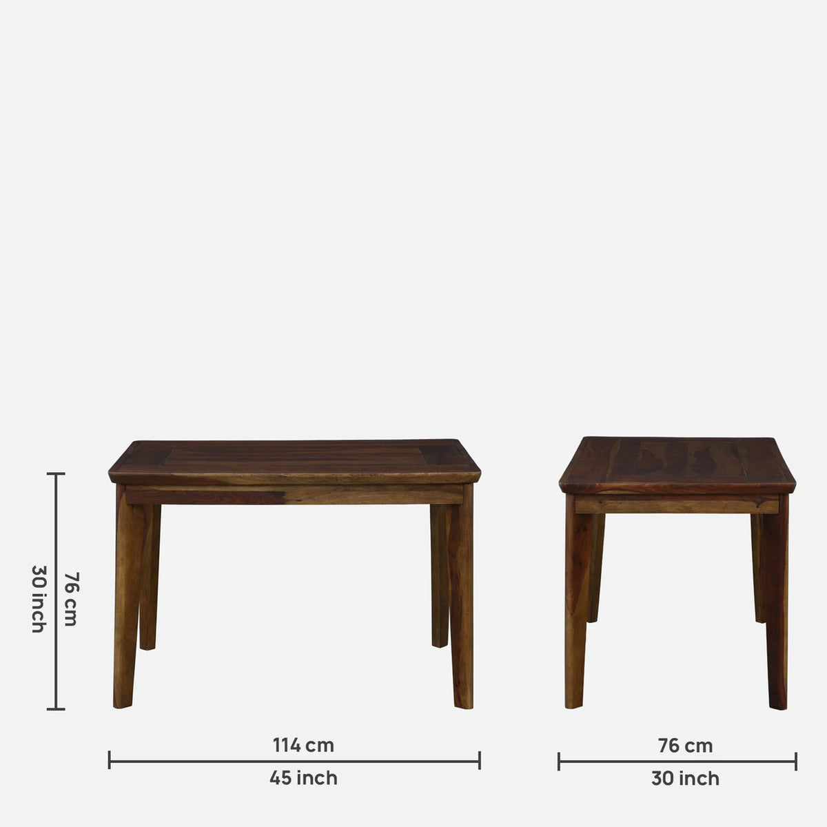 Aarika Sheesham Wood 6 Seater Dining Set With Bench