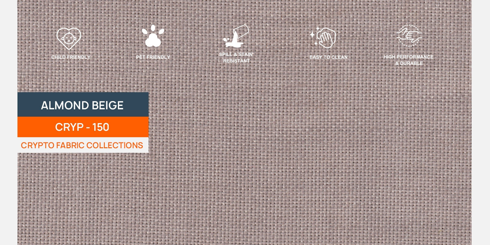 Barber Fabric 3 Seater Sofa In Almond Beige Colour - Febonic Living