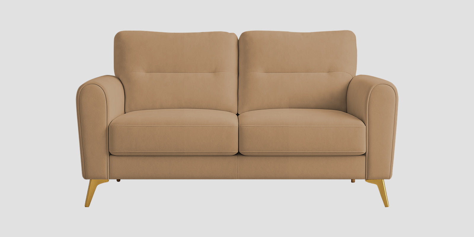 Alpine Fabric 2 Seater Sofa In Copper Brown Colour