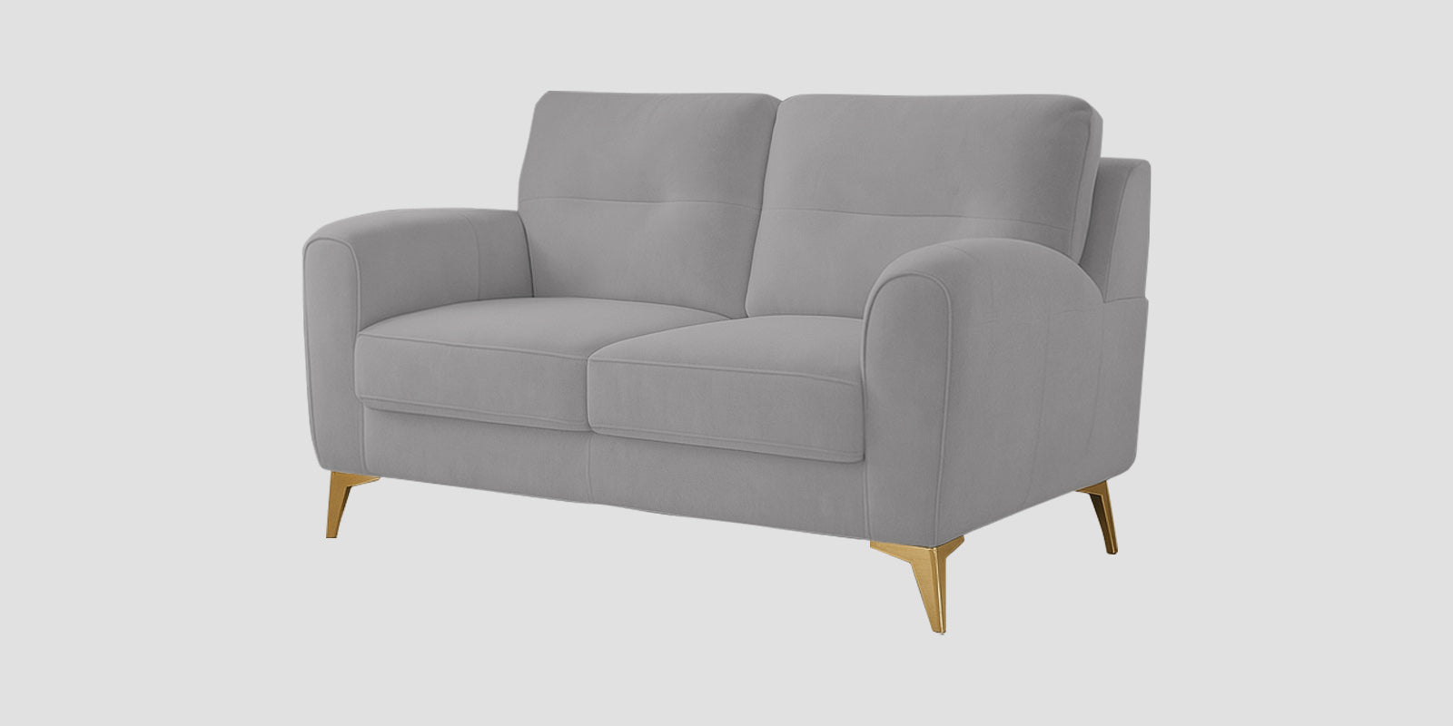 Alpine Fabric 2 Seater Sofa In Dim Grey Colour
