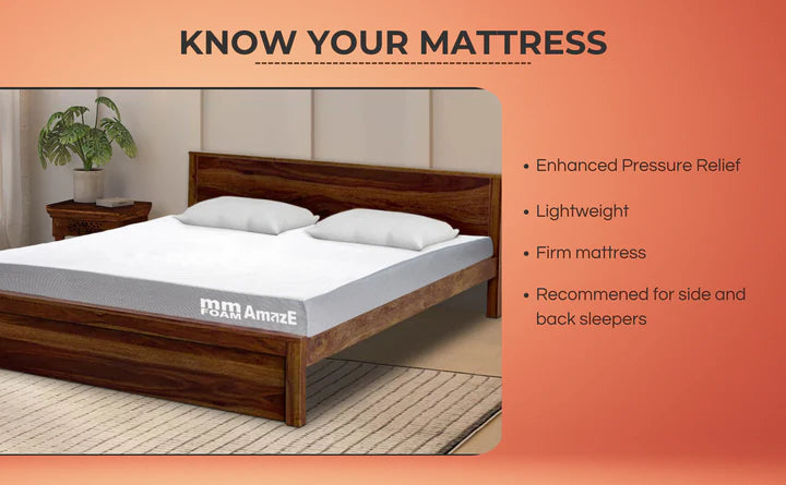 Amaze Foam Queen Size Mattress With Superior Comfort And Firm Support