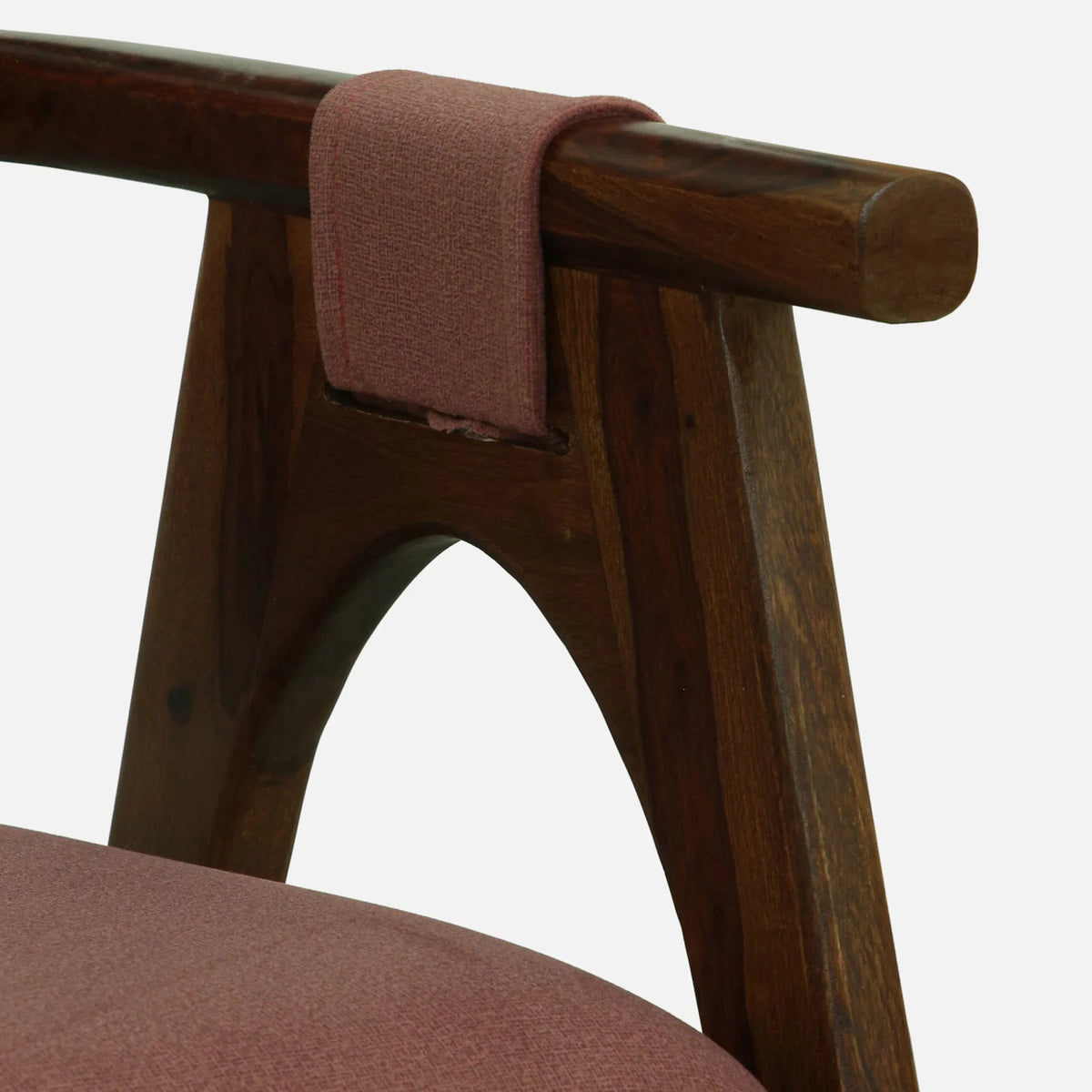 Andro Sheesham Wood Chairs In Provincial Teak Finish (Set Of 2)