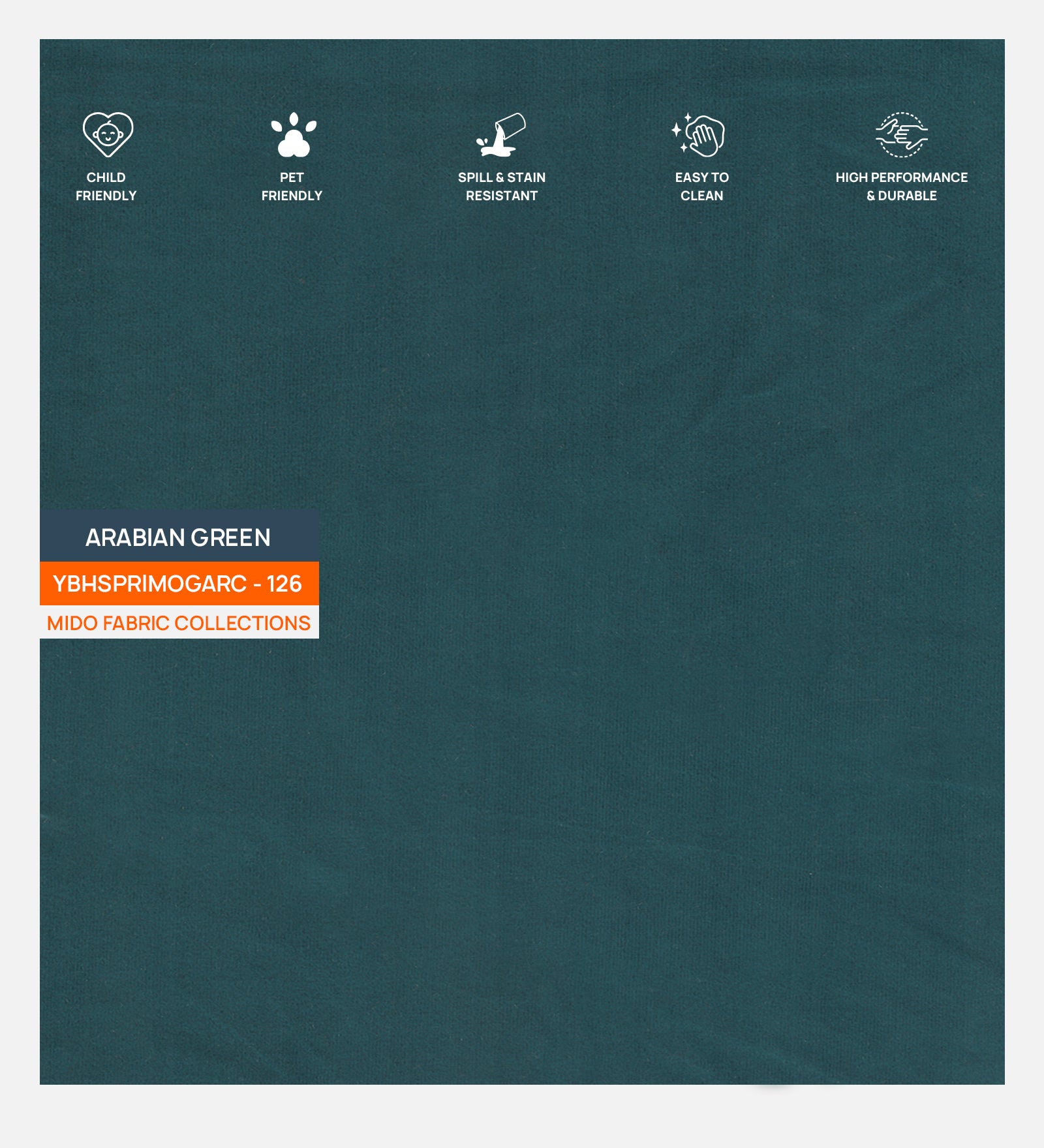 Kula Velvet 1 Seater Sofa In Arabian Green Colour - Febonic Living