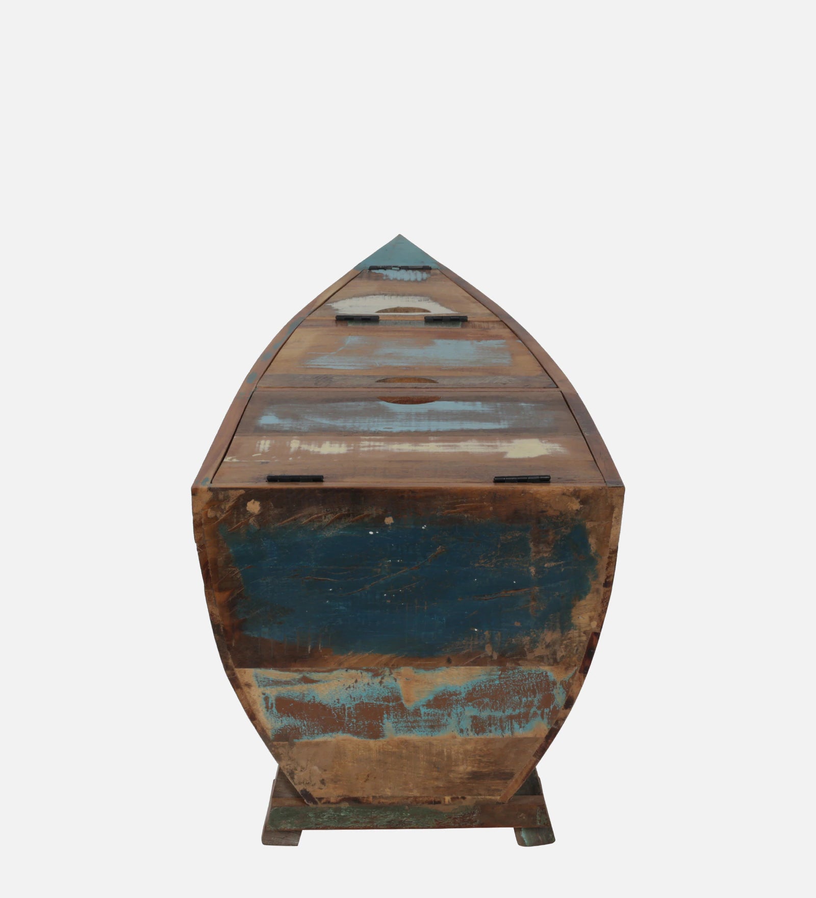 Ezla Reclaimed Wood Bar Cabinet In Distress Finish - Febonic Living