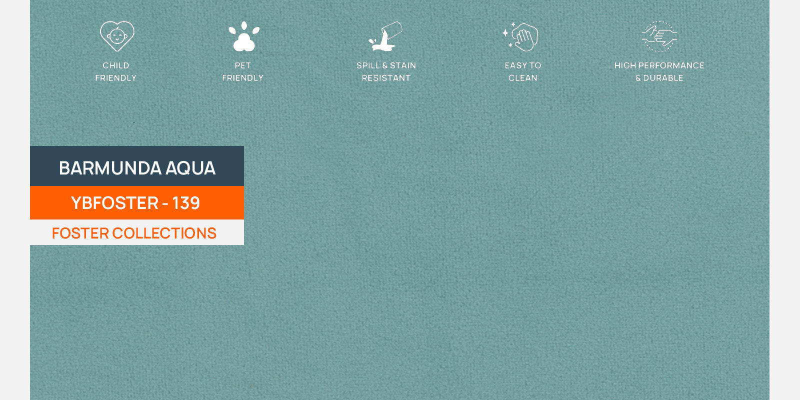 Hairo Velvet 3 Seater Sofa In Barmunda Aqua Colour - Febonic Living