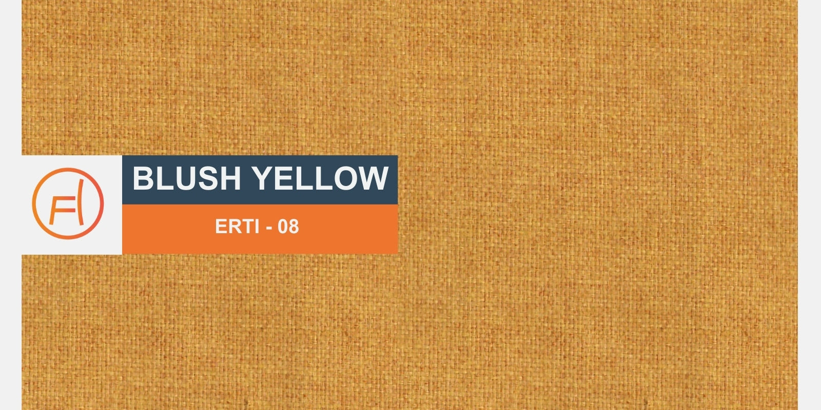 Carson Fabric 3 Seater Sofa in Blush Yellow Colour