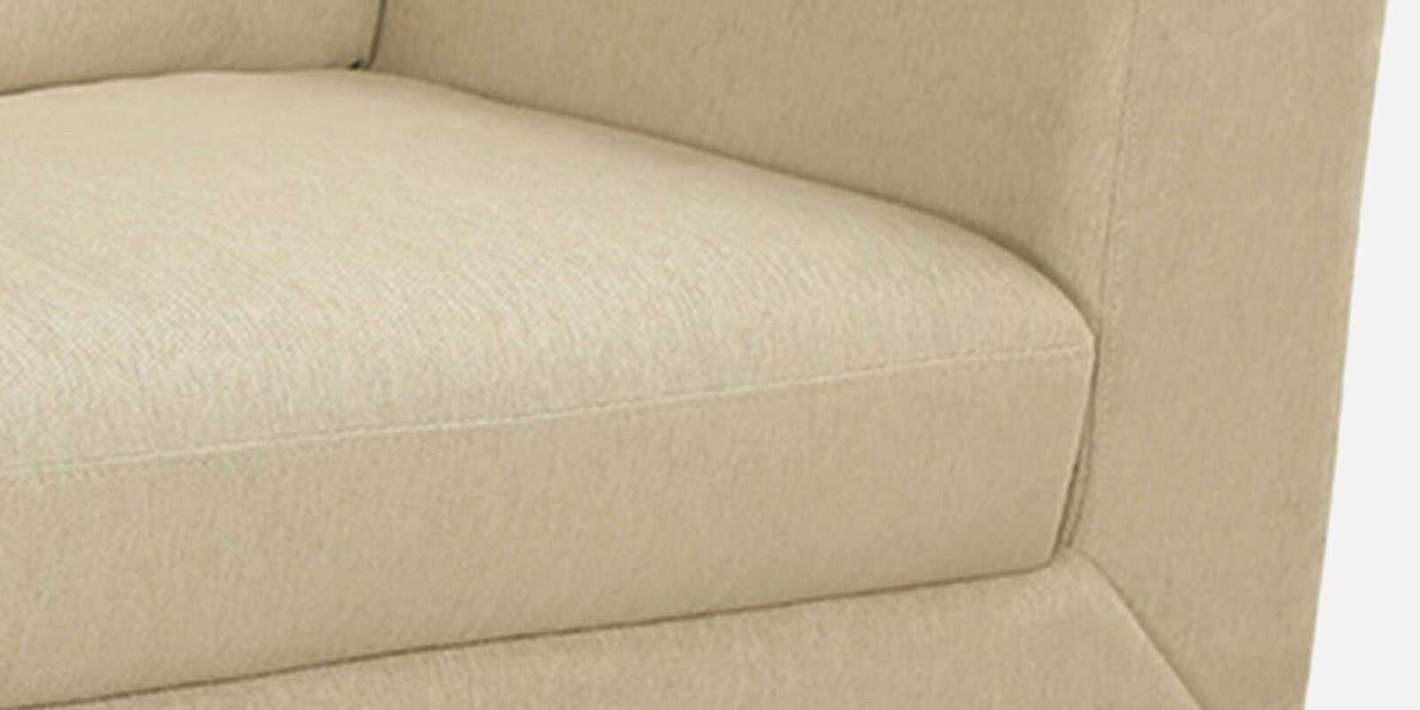Barmoda Fabric 2 Seater Sofa In Ivory Cream Colour