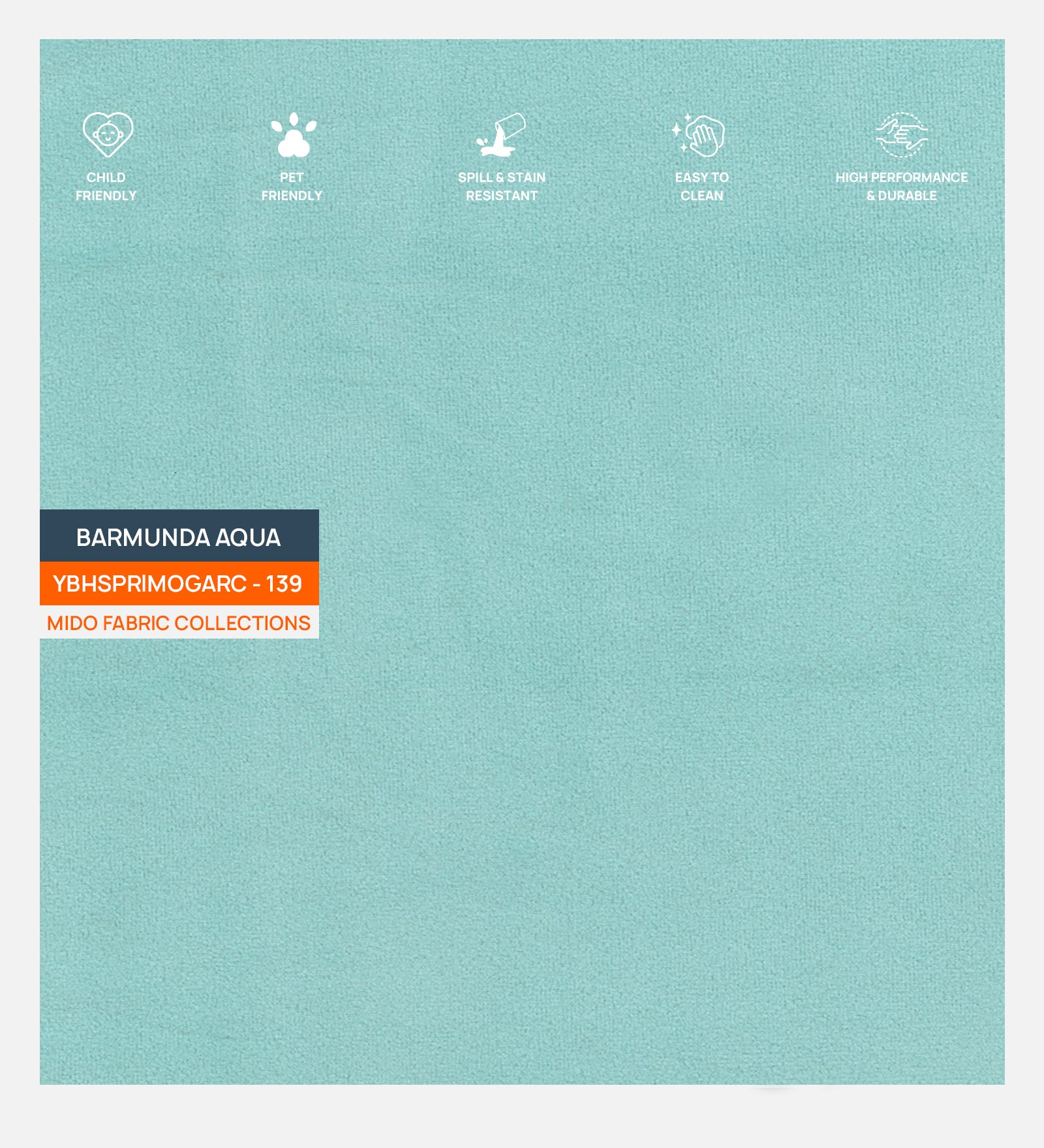 Kula Velvet 1 Seater Sofa In Barmunda Aqua Colour - Febonic Living