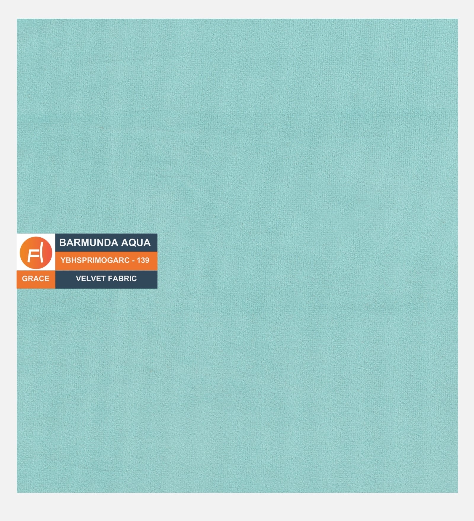 Maro Velvet King Size Bed In Barmunda Aqua Colour - Febonic Living
