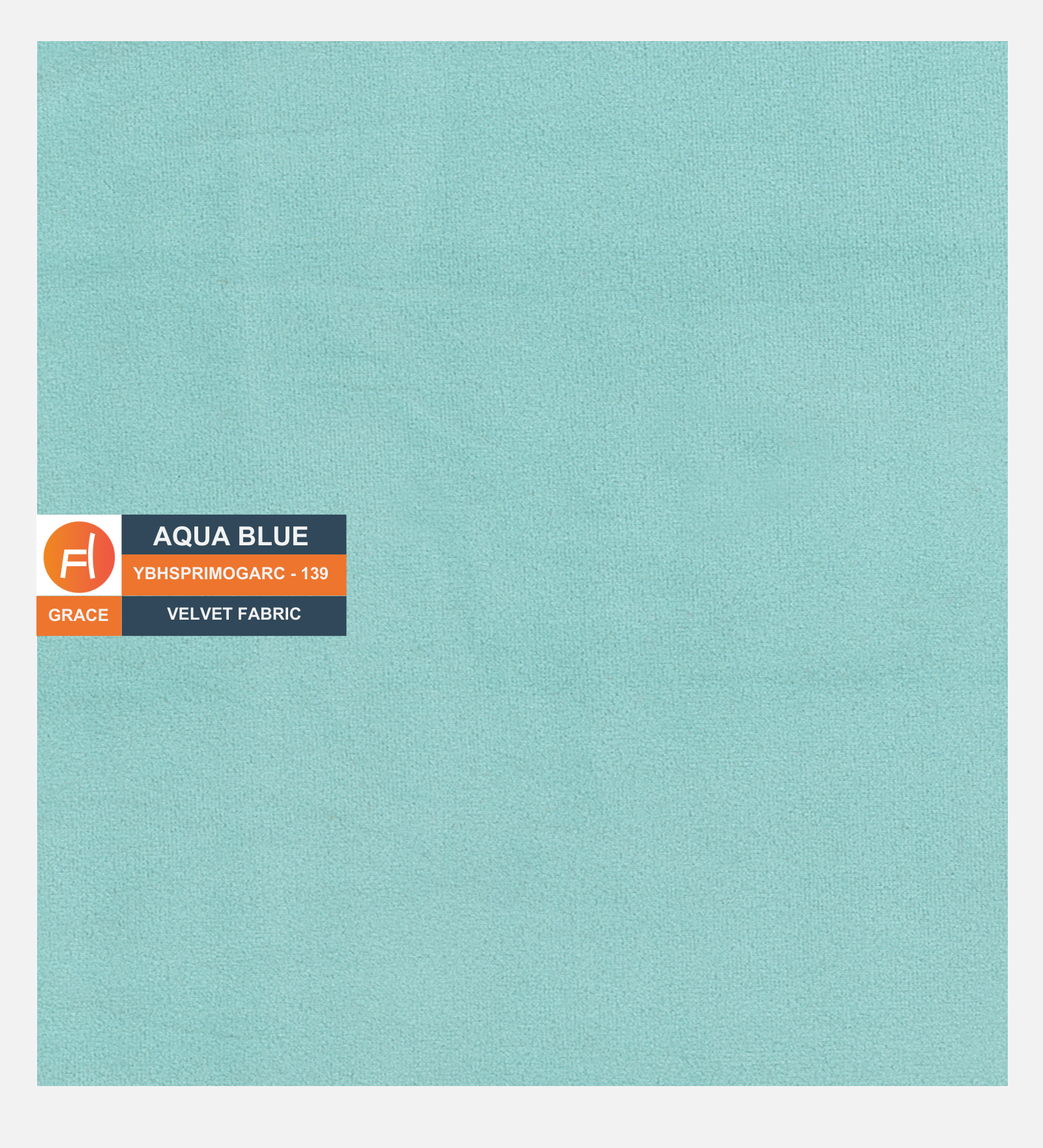 Daroo Velvet 1 Seater Sofa In Barmunda Aqua Colour - Febonic Living