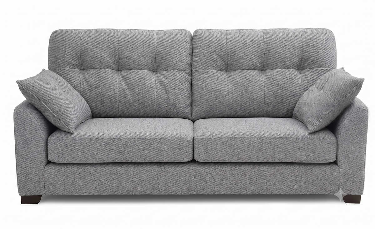 Besto 3 Seater Fabric Sofa - Dim Grey