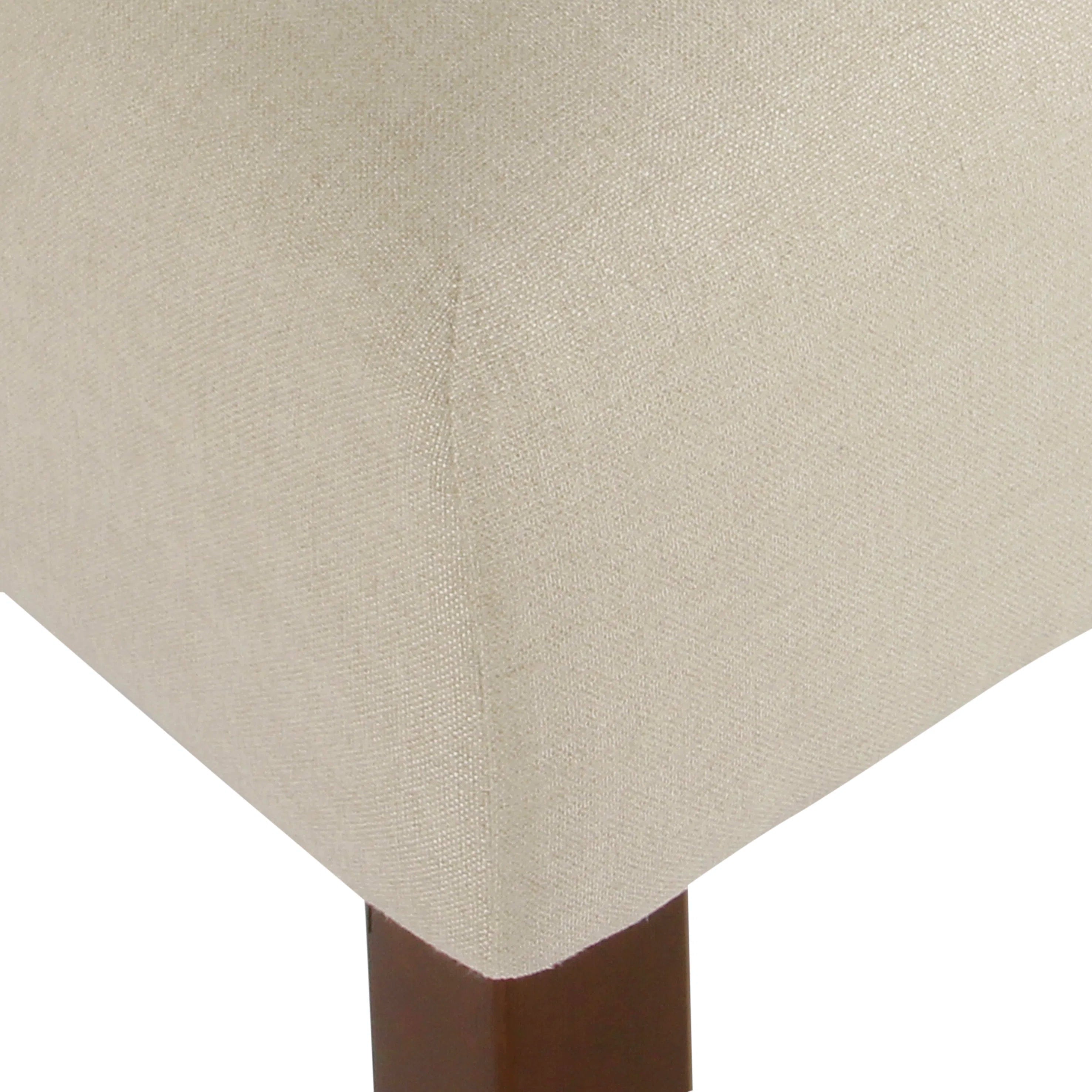 Bhava Water Proof Velvet Dining Chair In Cashew Cream Colour