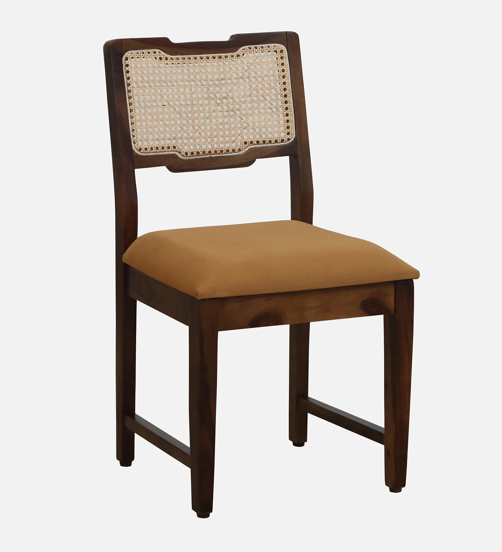 Tanu Sheesham Wood Arm Chair In Provincial Teak Finish - Febonic Living