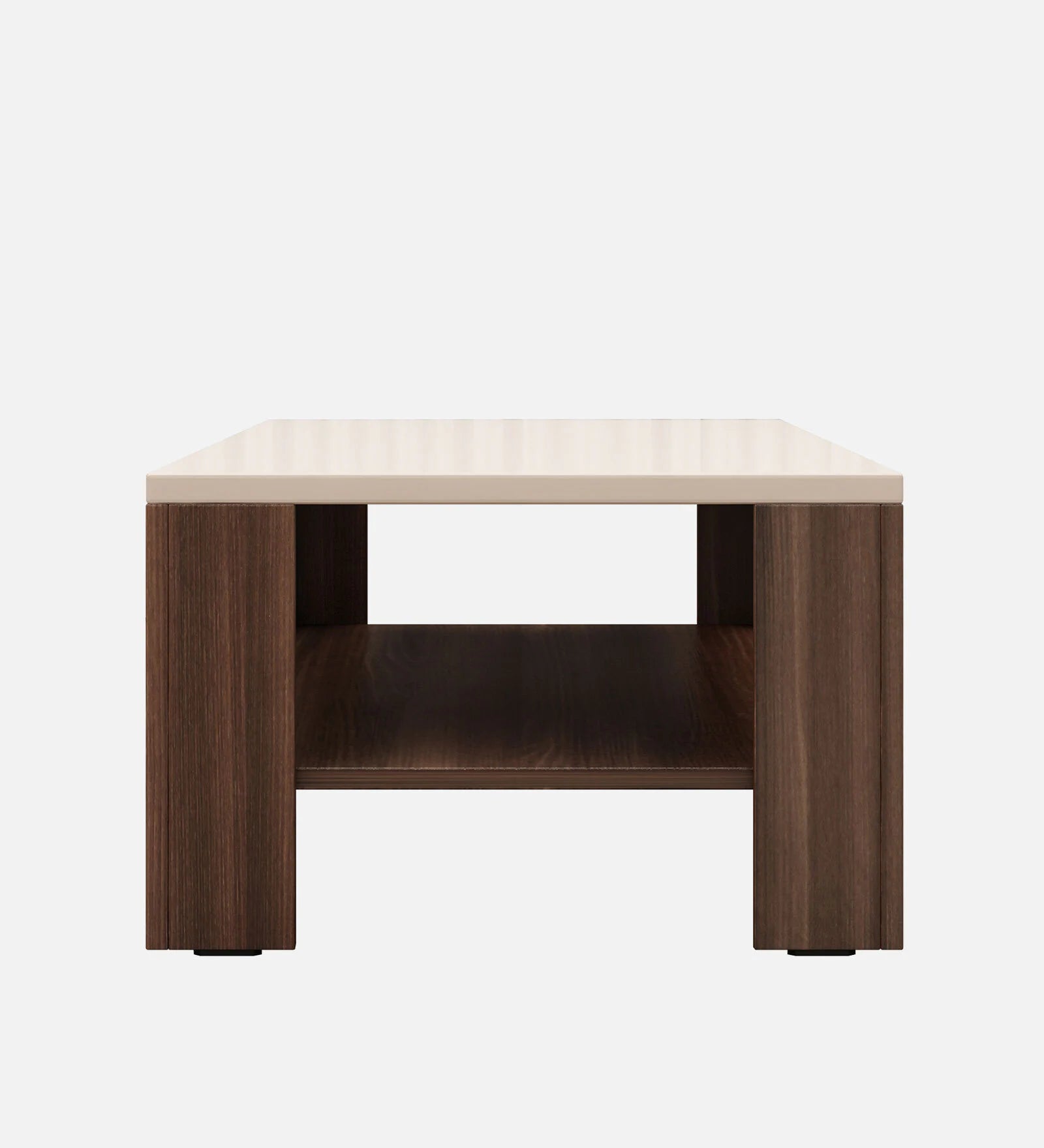 Bovi Wood Coffee Table in Dark Acacia Finish