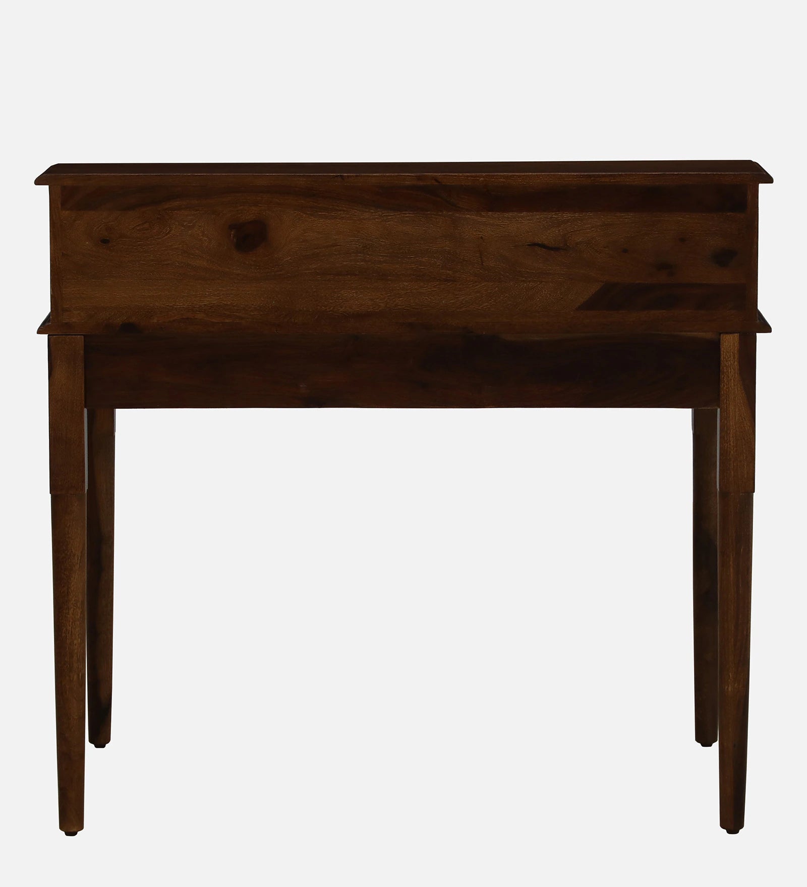 Akron Sheesham Wood Writing Table In Provincial Teak Finish - Febonic Living
