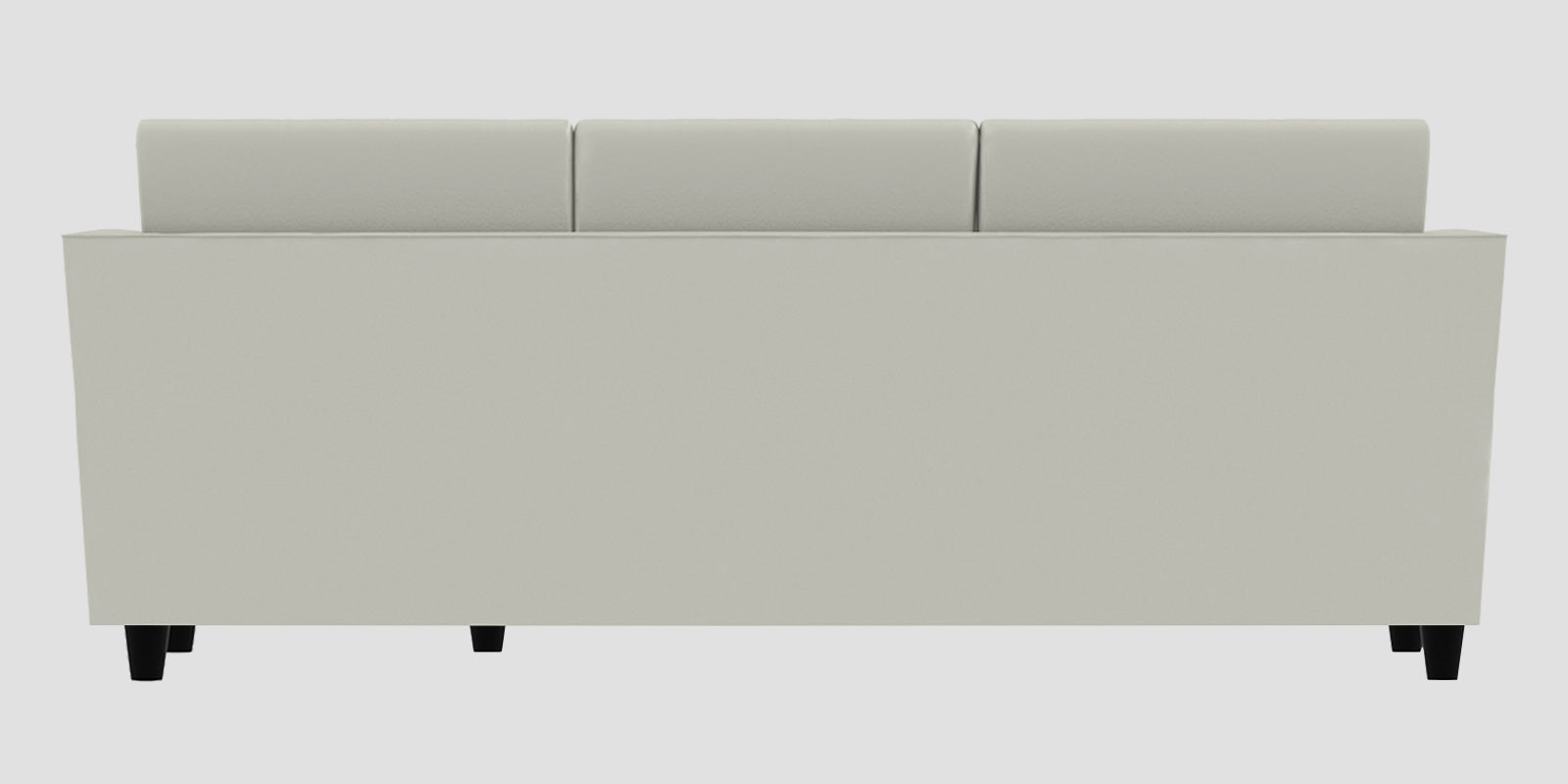 Bristo Velvet LHS Sectional Sofa (2+Ottoman Lounger) In Camel Beige Colour - Febonic Living