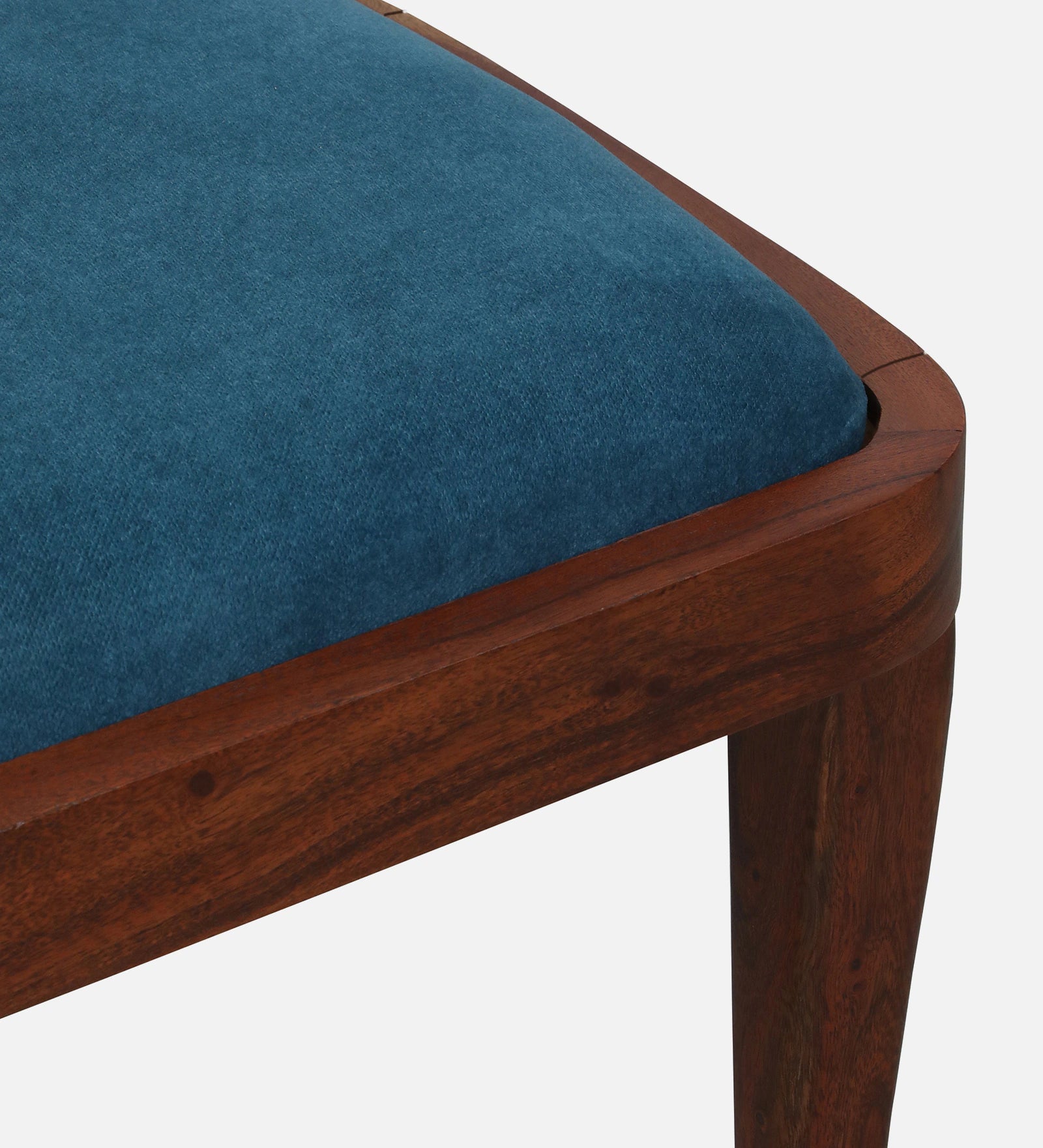Accra Sheesham Wood Dining Chair In Scratch Resistant Provincial Teak Finish - Febonic Living
