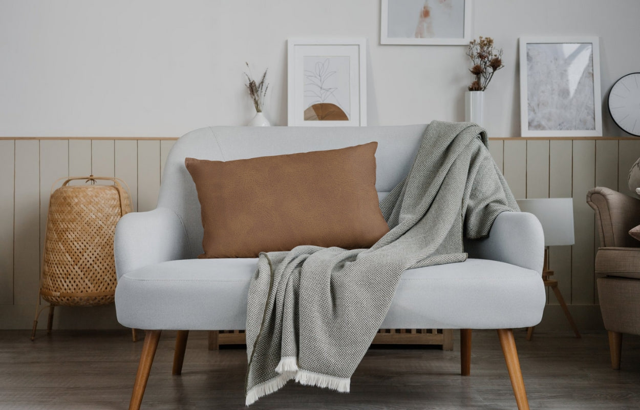 Artificial Leather Swatch Cinnamon Brown 103 Code - Febonic Living