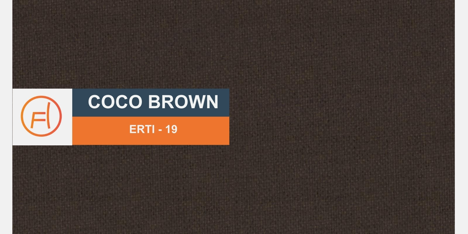 Carson Fabric 3 Seater Sofa in Coco Brown Colour