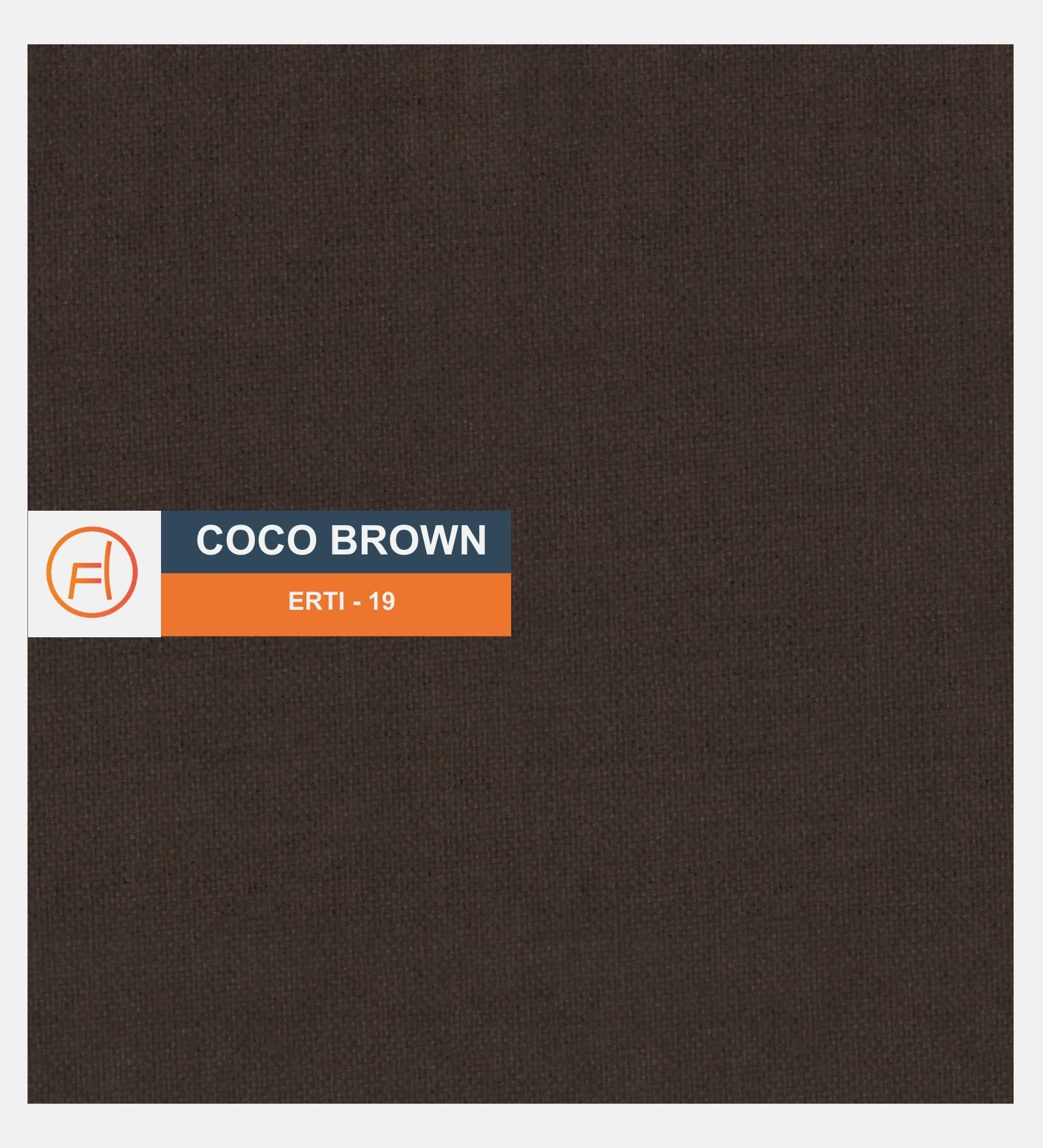Summer Fabric Bench In Coco Brown Colour - Febonic Living