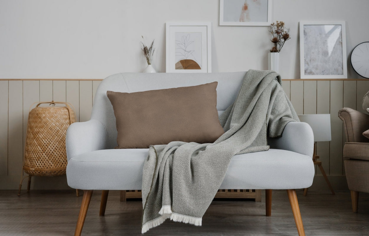 Artificial Leather Swatch Husky Brown 106 Code - Febonic Living