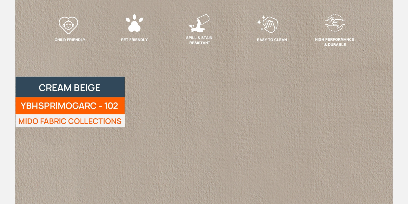 Kula Velvet 3 Seater Sofa In Cream Beige Colour - Febonic Living