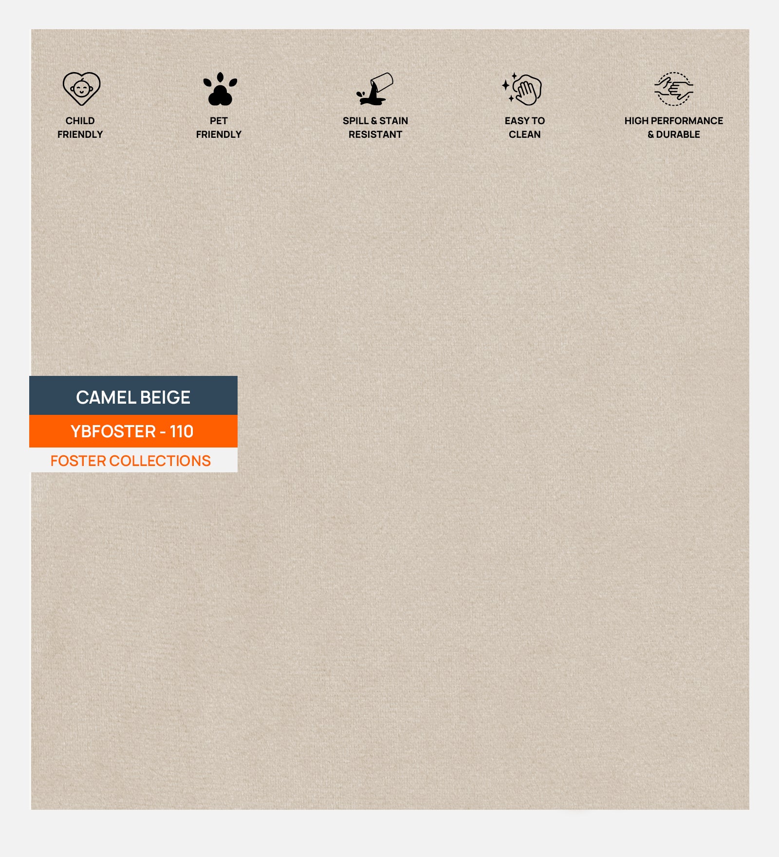 Asyra Velvet Queen Size Bed in Camel Beige Colour With Box Storage - Febonic Living