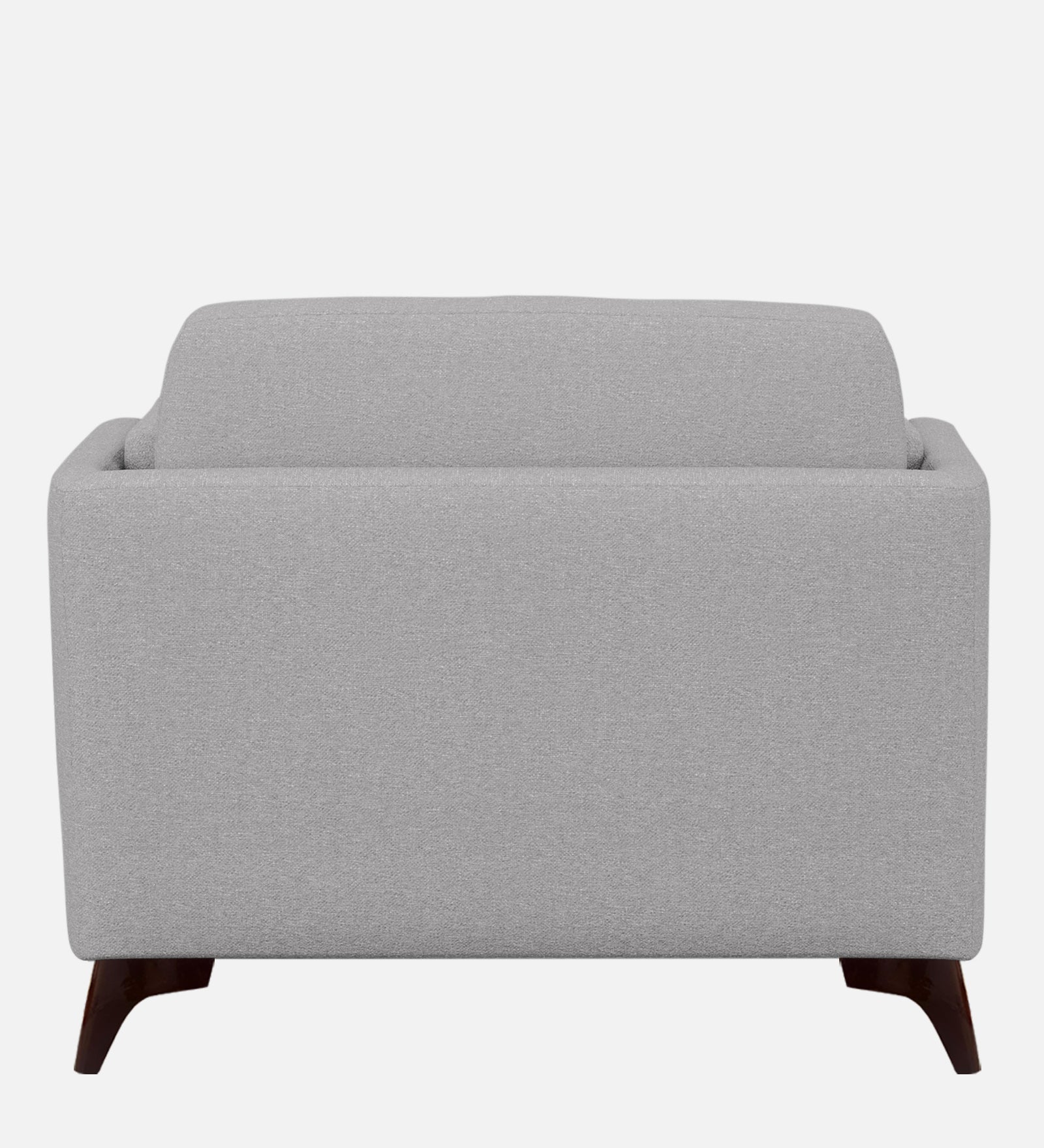Candy Fabric 1 Seater Sofa In Dim Grey Colour