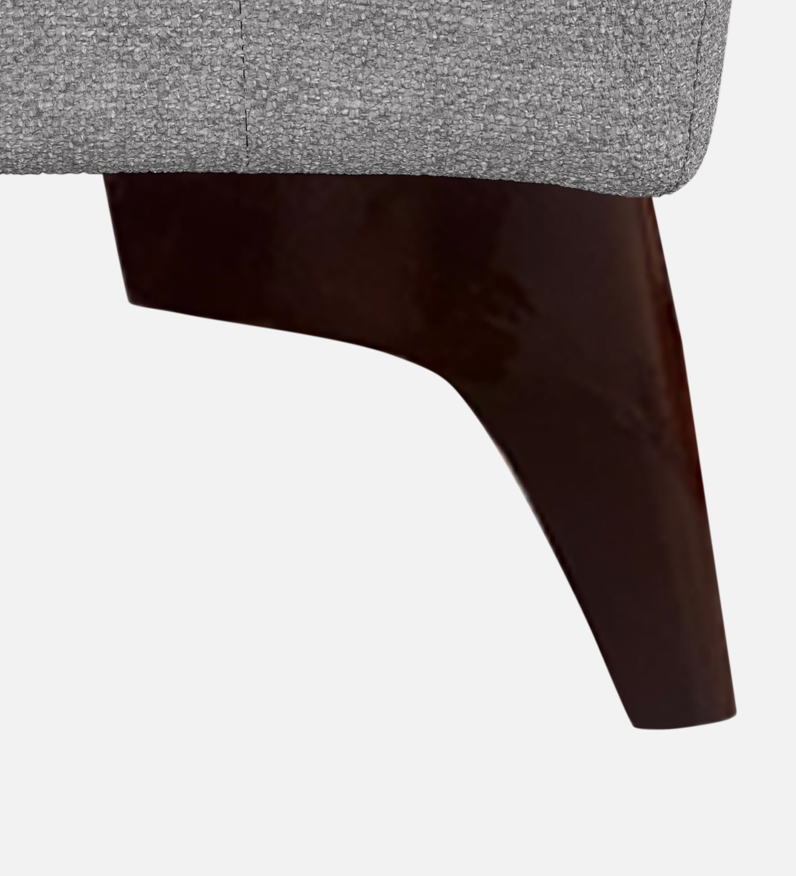 Candy Fabric 1 Seater Sofa In Dim Grey Colour