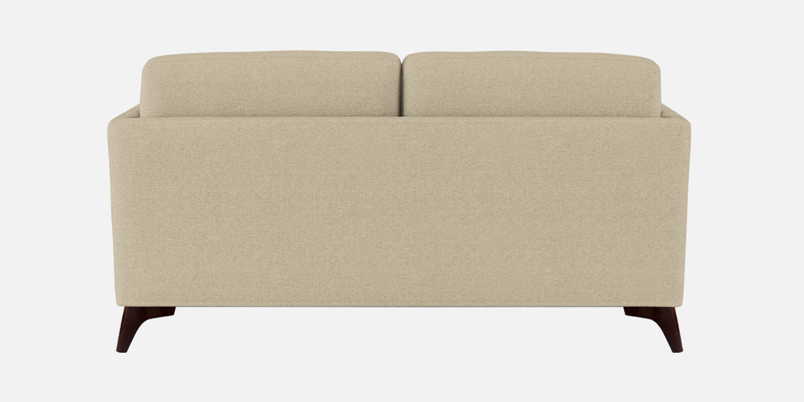 Candy Fabric 2 Seater Sofa In Cotton Beige Colour