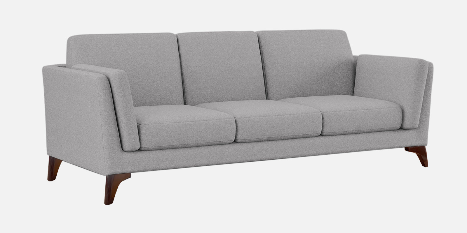 Candy Fabric 3 Seater Sofa In Dim Grey Colour