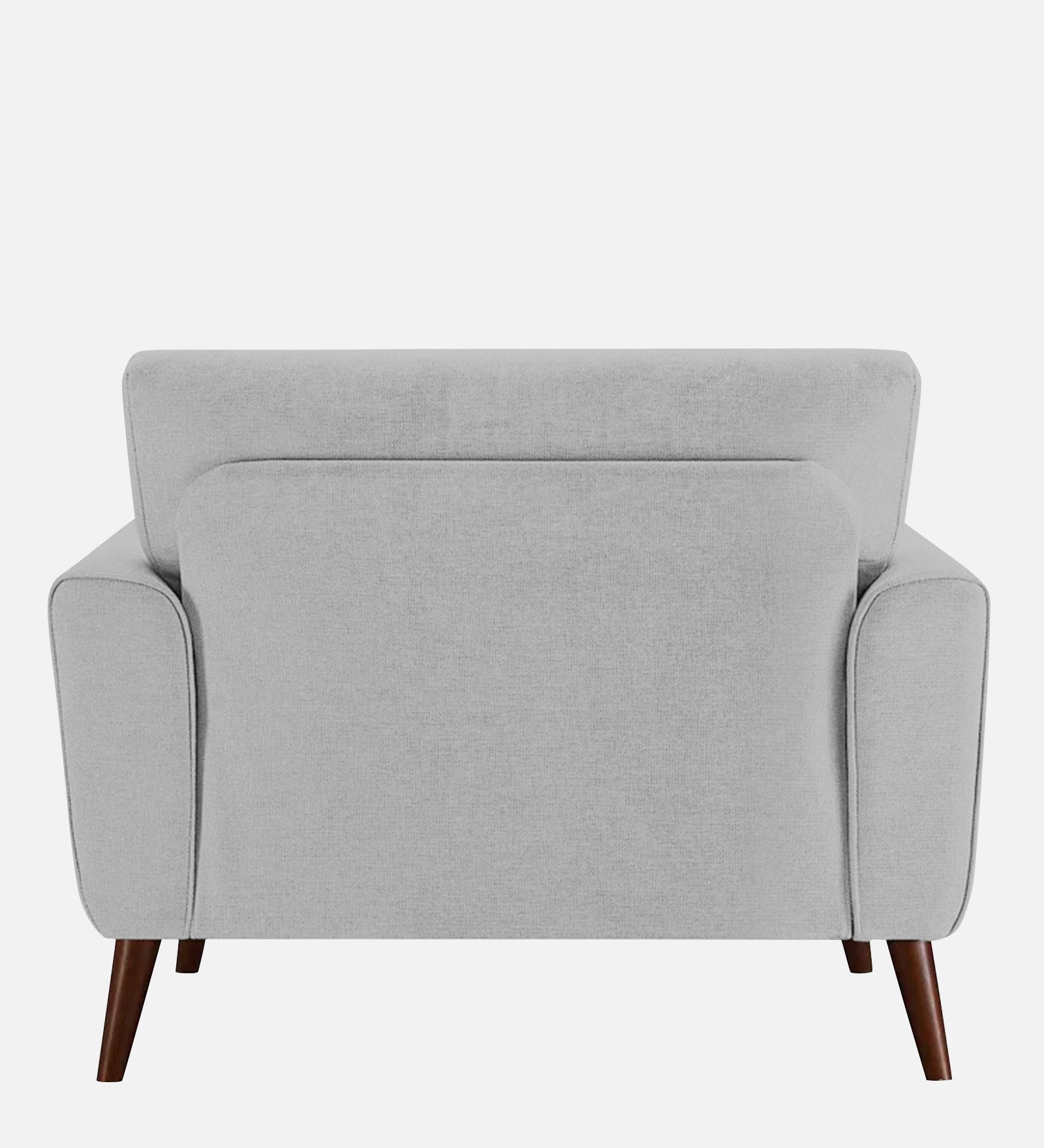 Castro Fabric 1 Seater Sofa In Lit Grey Colour