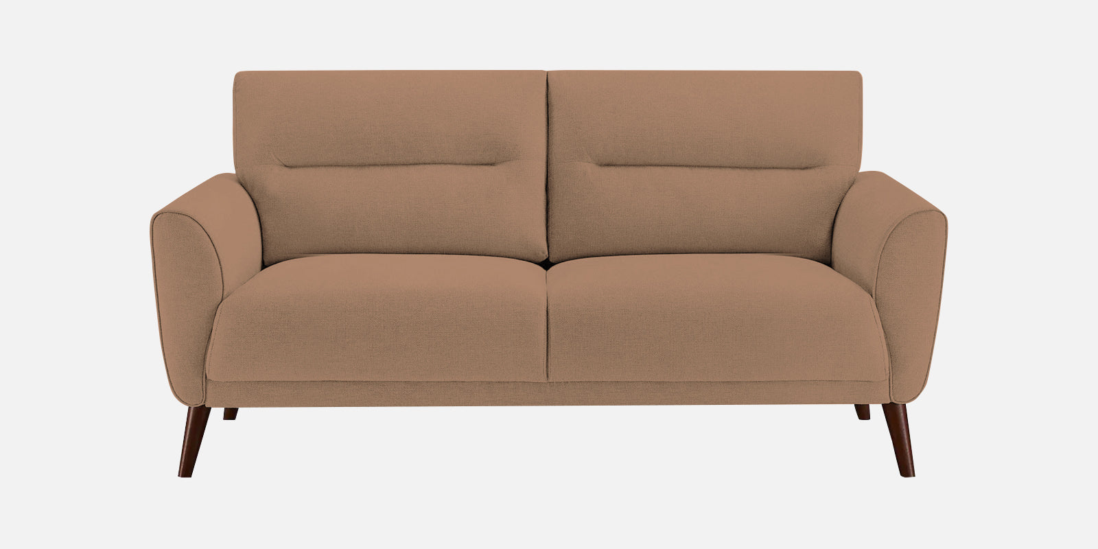Castro Fabric 2 Seater Sofa In Cosmic Beige Colour