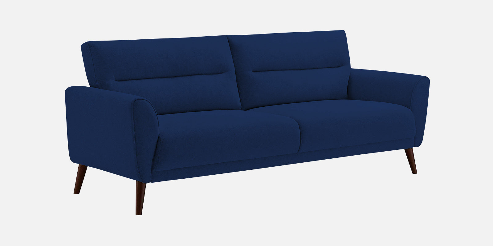 Castro Fabric 3 Seater Sofa In Royal Blue Colour - Febonic Living