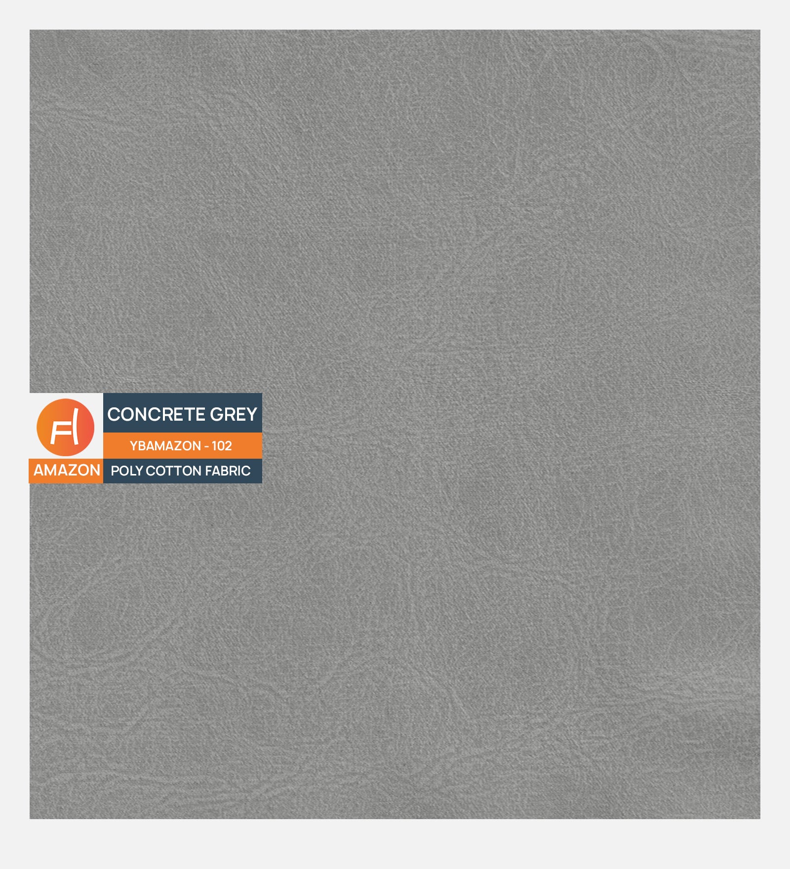 Textured suede Fabric Concrete Grey 102 Code - Febonic Living