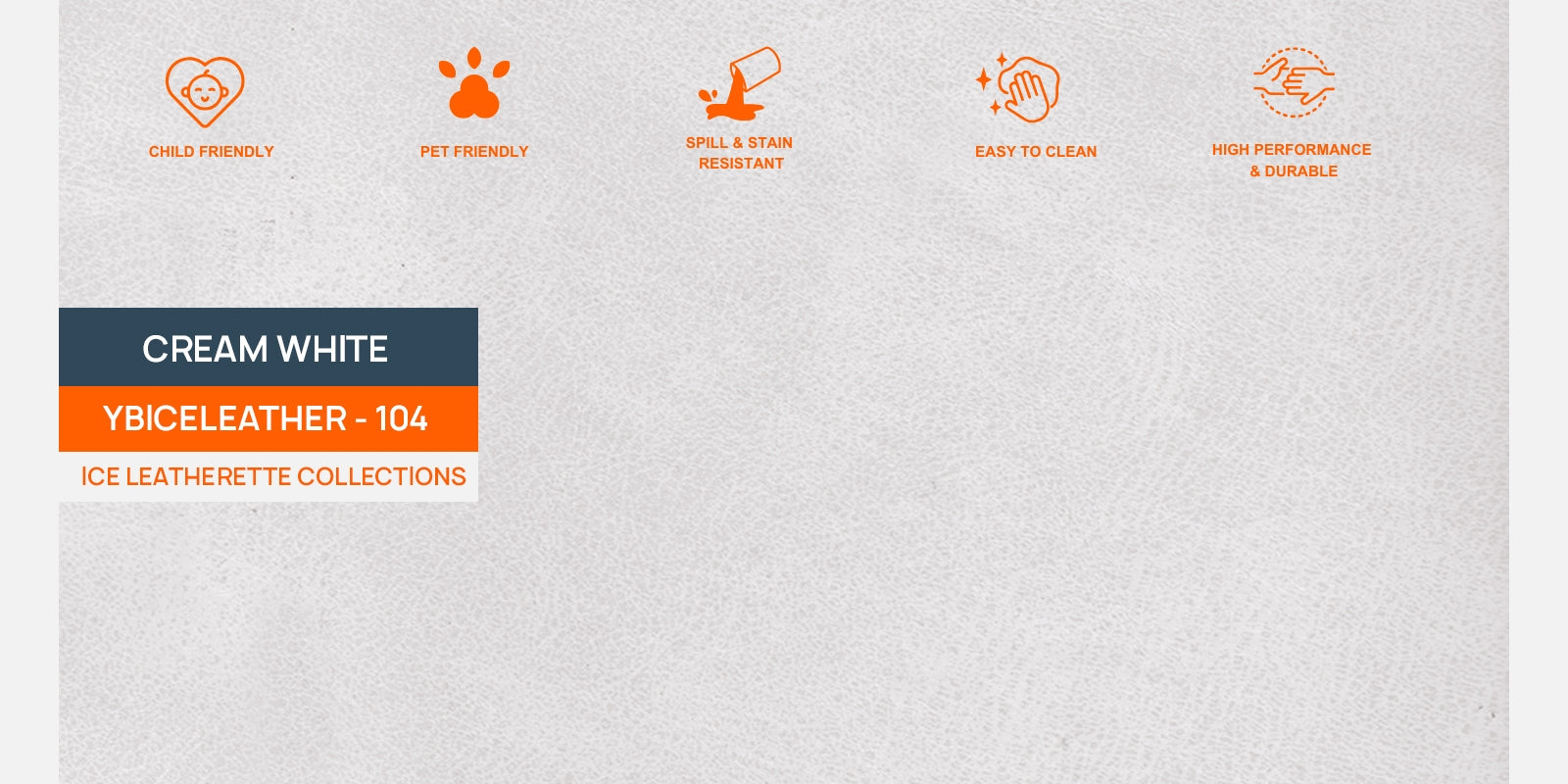 Sterio Leatherette 3 Seater Sofa In Cream White Colour - Febonic Living