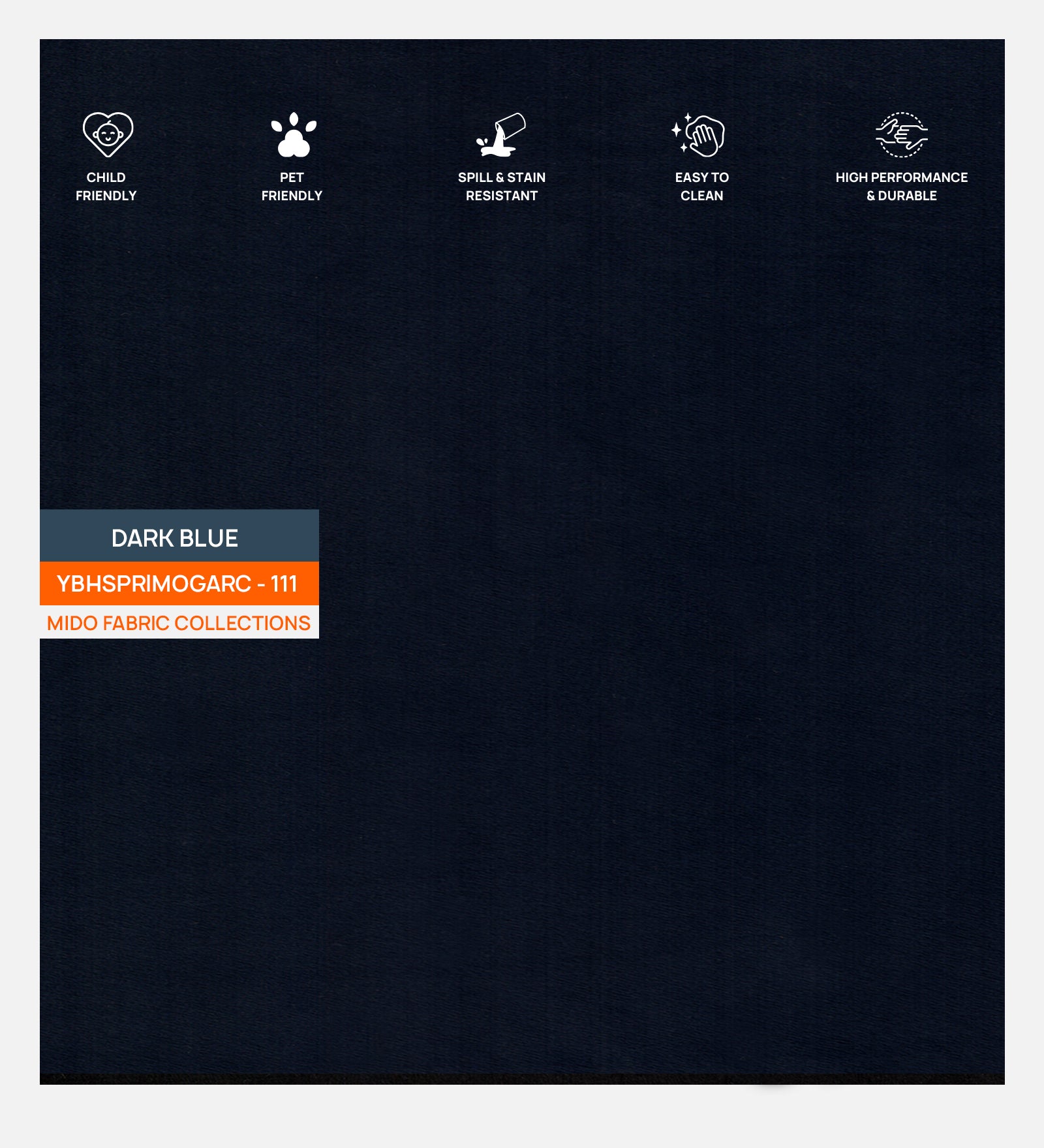 Kaylee Velvet 1 Seater Sofa In Dark Blue Colour - Febonic Living