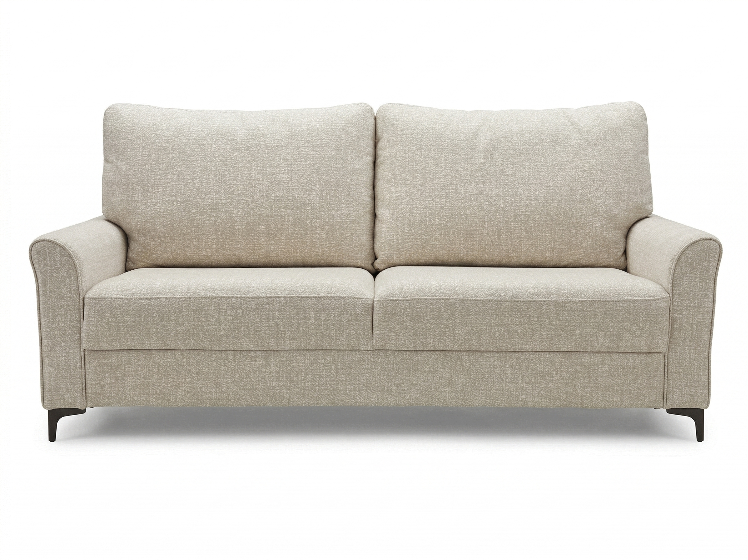 Daroox 3 Seater Fabric Sofa - Taupe Cream