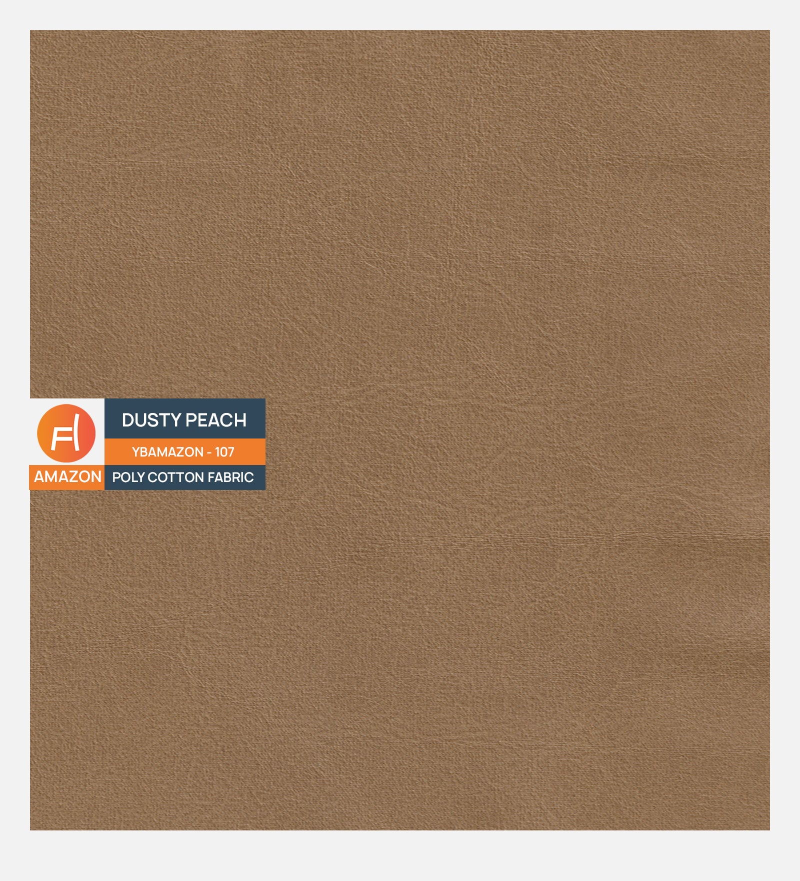 Textured suede Fabric Dusty Peach 107 Code - Febonic Living