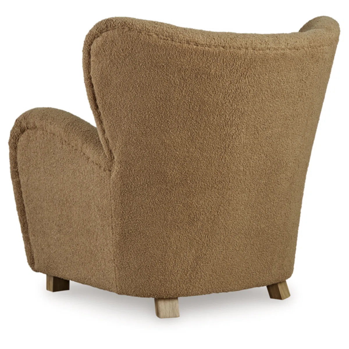 Lineo Boucle Arm Chair In Daisy Yellow Colour
